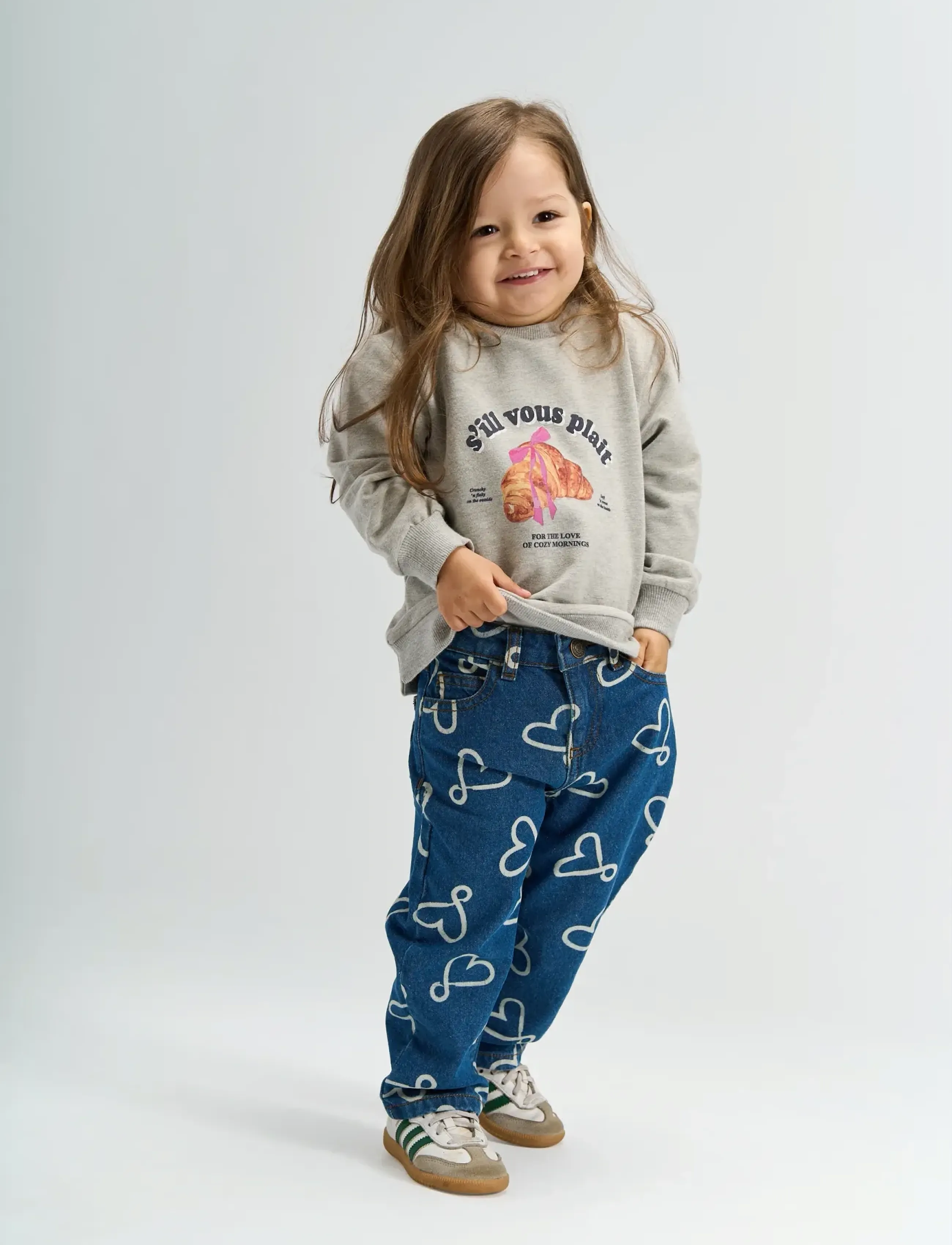 The New TNSTSolvej Sweatshirt - Sweatshirts - LIGHT GREY MELANGE / grey