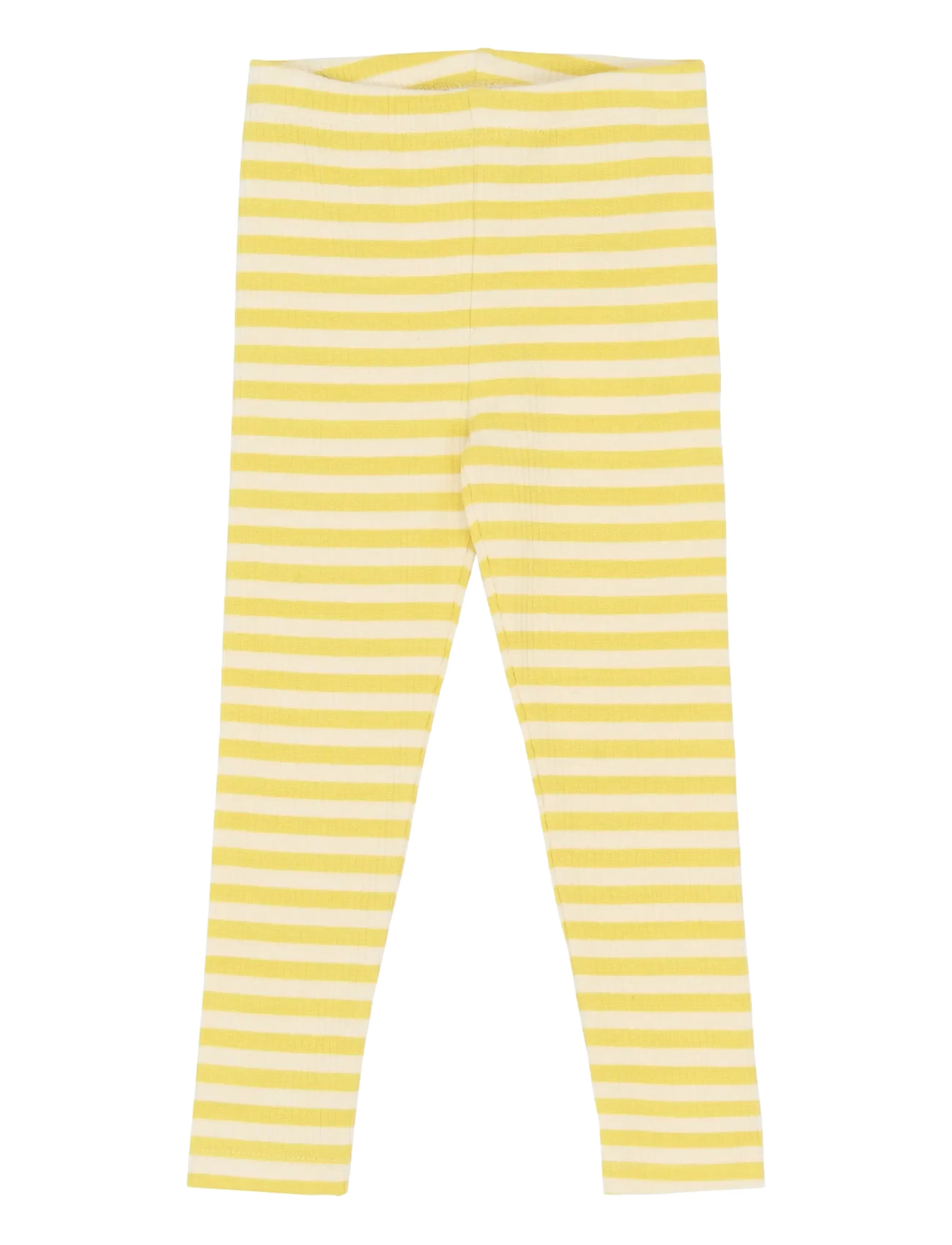 The New TNSTFro Rib Leggings - The New - DUSKY CITRON STRIPED / yellow