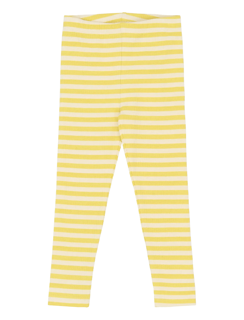 The New - TNSTFro Rib Leggings - retuusid - dusky citron striped - 0