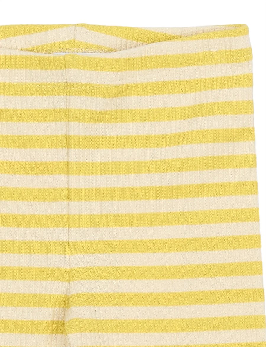 The New - TNSTFro Rib Leggings - leggings - dusky citron striped - 2