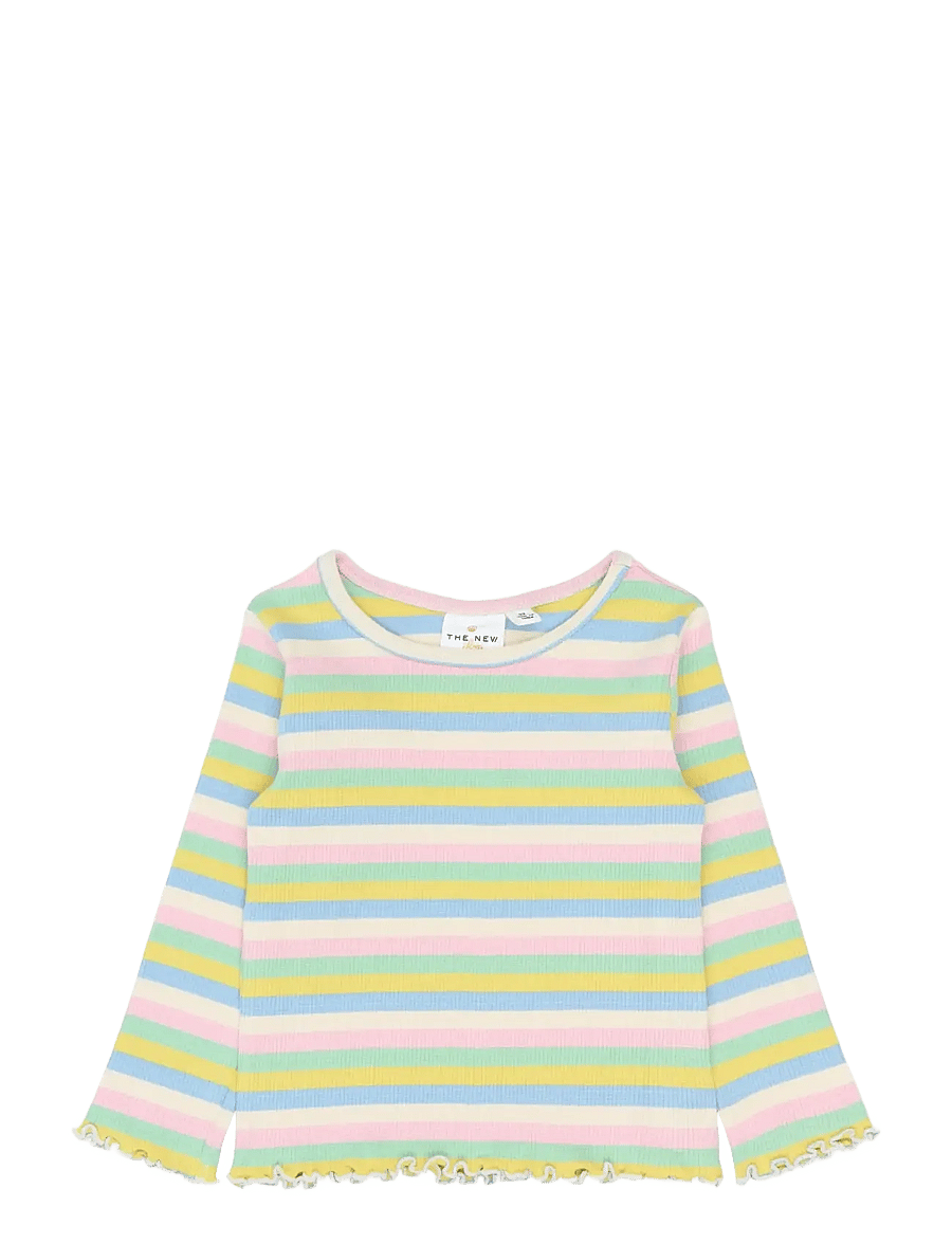 The New - TNSTSofia L_S Rib Tee - langärmelig - multi striped - 1