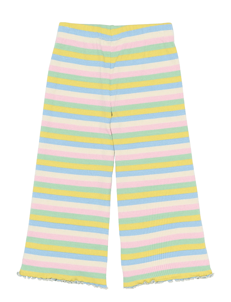 The New - TNSTSofia Wide Rib Pants - babybukser - multi striped - 1