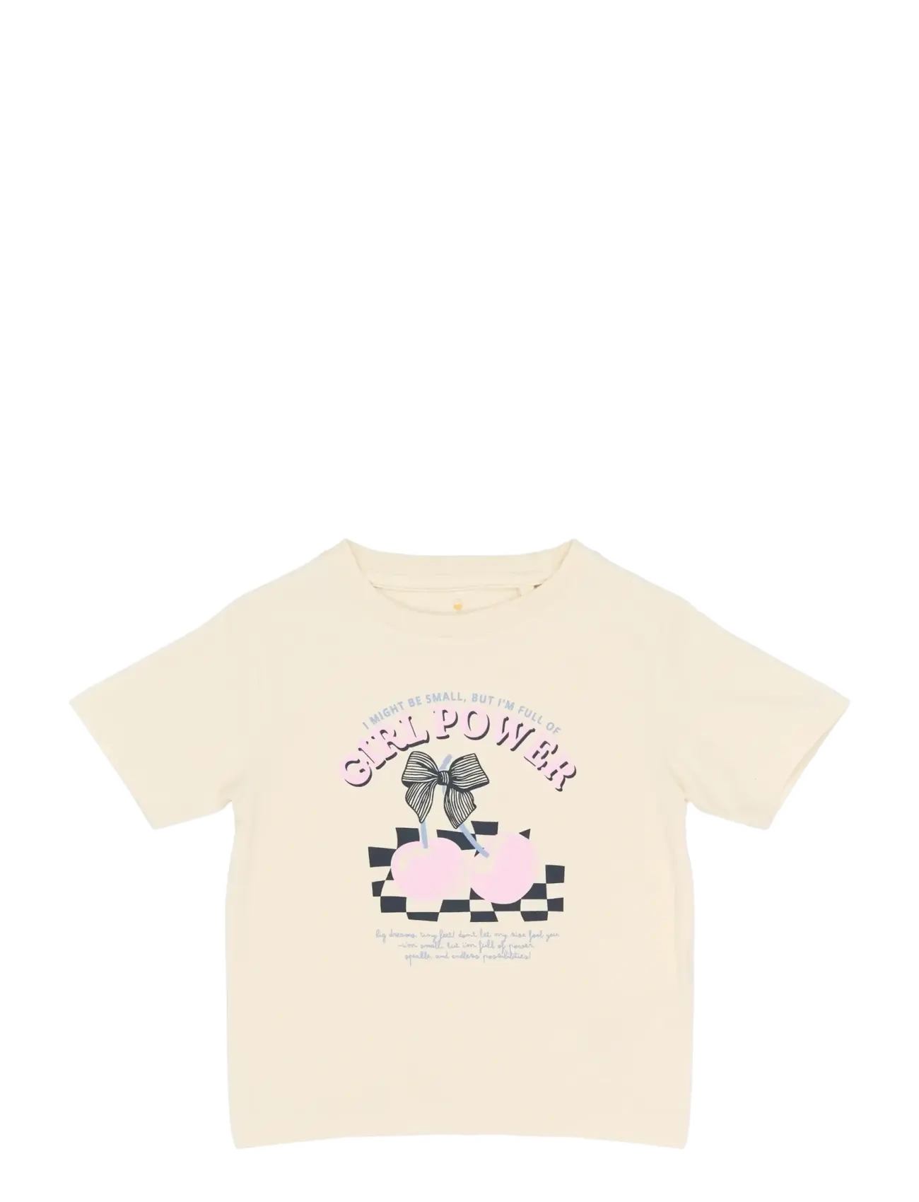 THE NEW Tnstserena S_S Tee Cream - 98 - Kinder