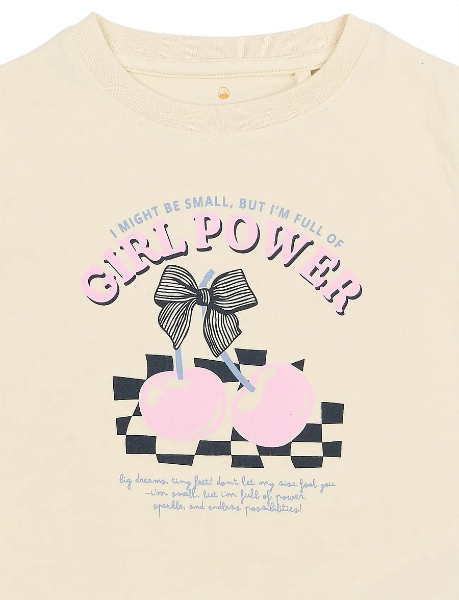 The New - TNSTSerena S_S Tee - kurzärmelige - gardenia - 5