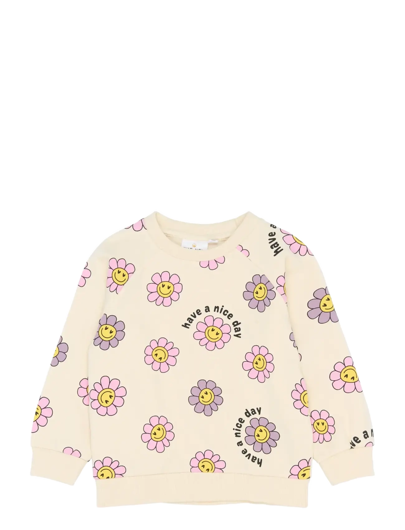 The New TNSTSaga Sweatshirt - Lapsed 98–134 - GARDENIA AOP / cream