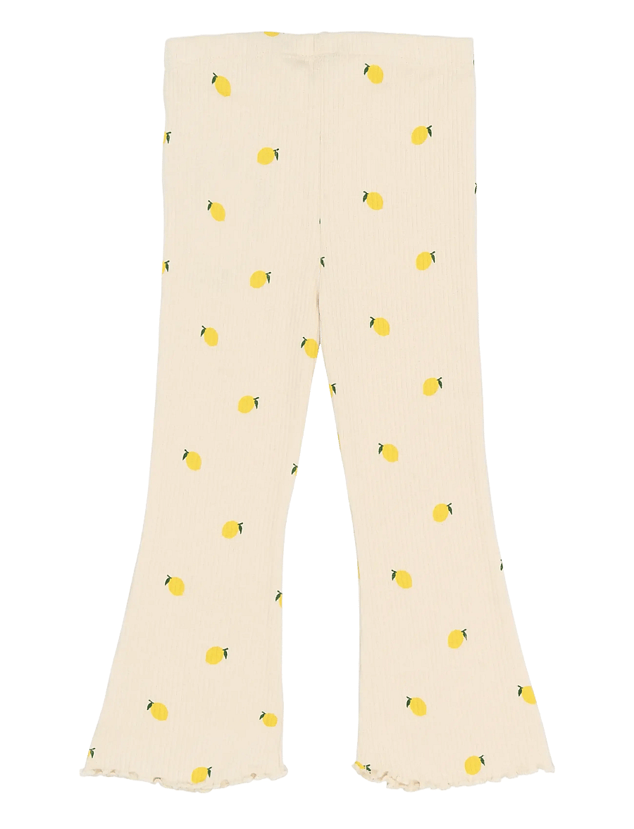 The New - TNSTSmilla Flared Rib Pants - pantalon pour bébé - gardenia aop - 1