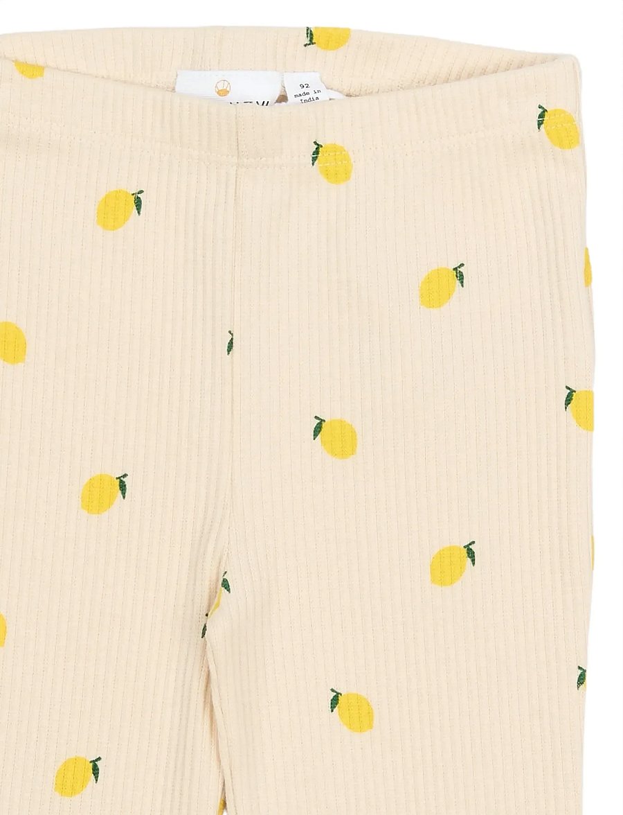 The New - TNSTSmilla Flared Rib Pants - pantalon pour bébé - gardenia aop - 2