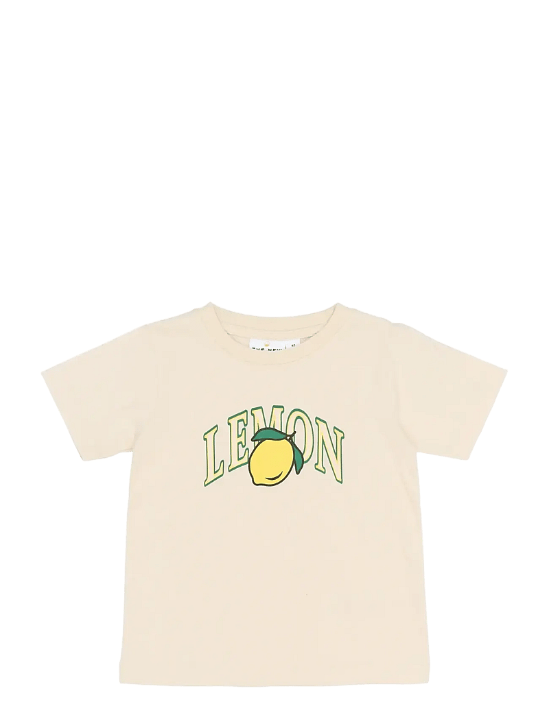 The New - TNSTShelly S_S Tee - kortærmede t-shirts - gardenia - 1
