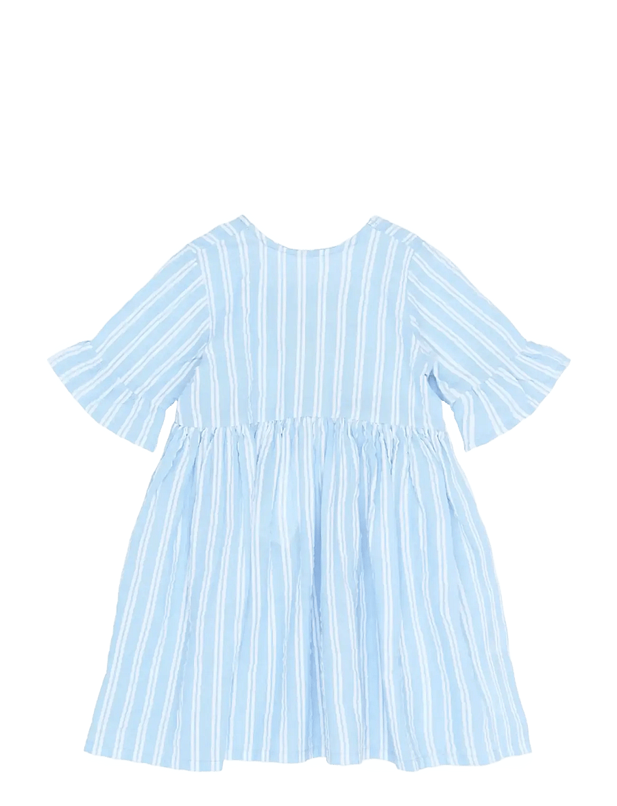 The New - TNSTSiri S_S Dress - kortærmede hverdagskjoler - forever blue striped - 1