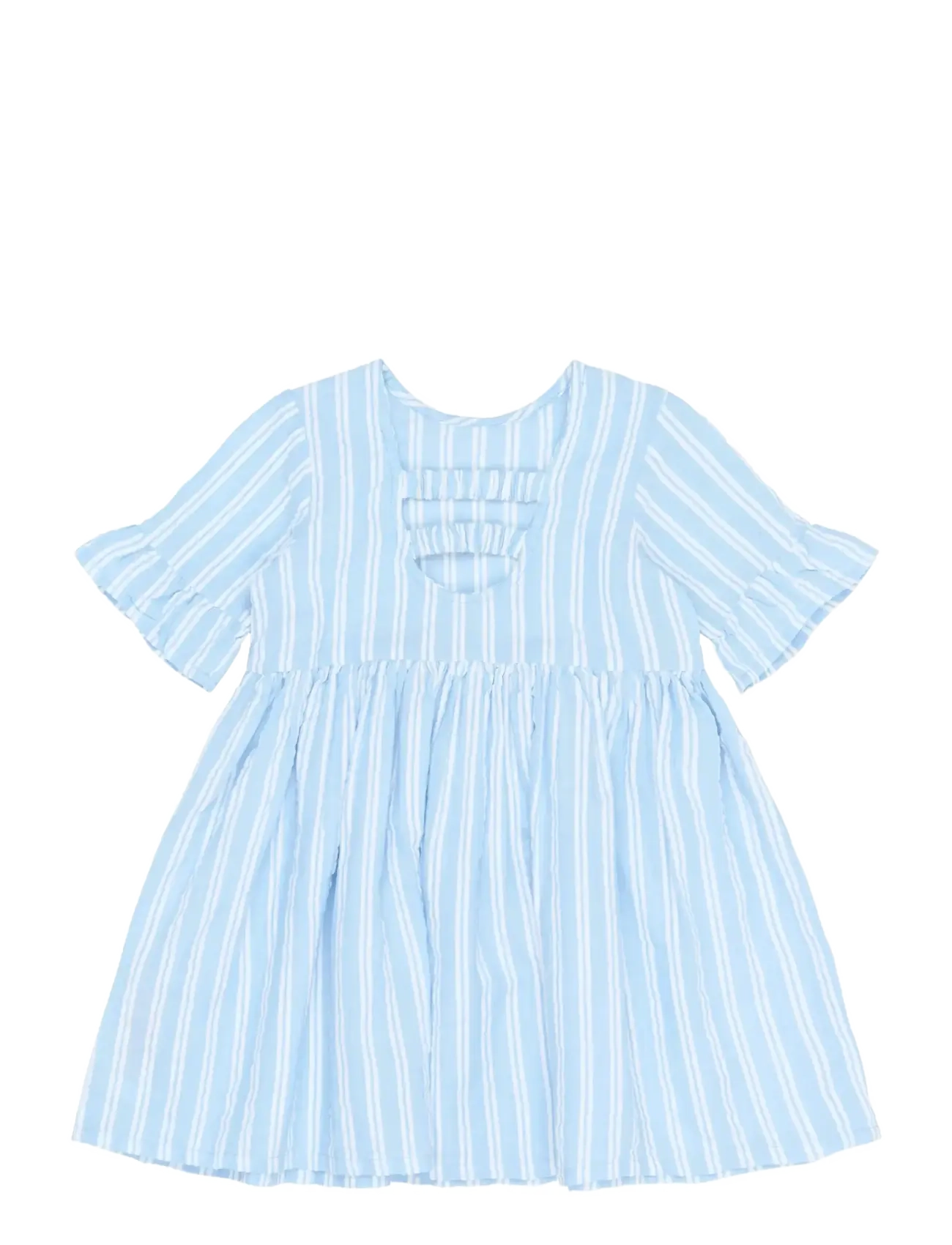 The New - TNSTSiri S_S Dress - kortærmede hverdagskjoler - forever blue striped - 2