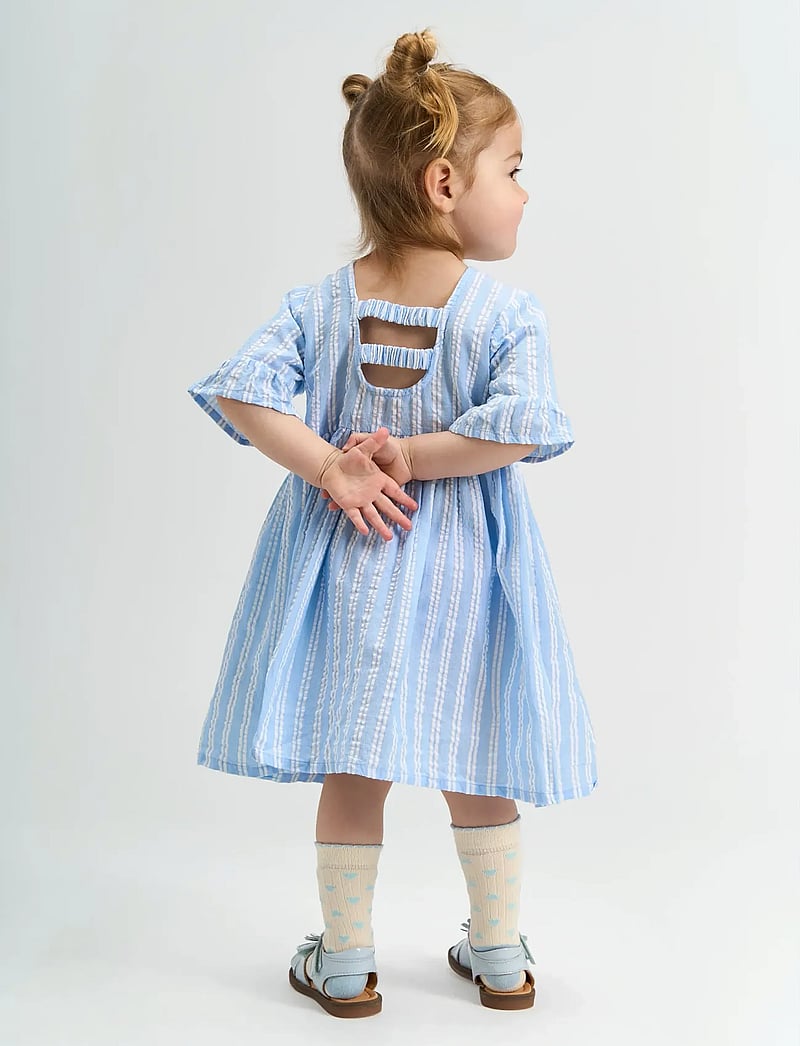 The New - TNSTSiri S_S Dress - lühikeste varrukatega vabaaja kleidid - forever blue striped - 3