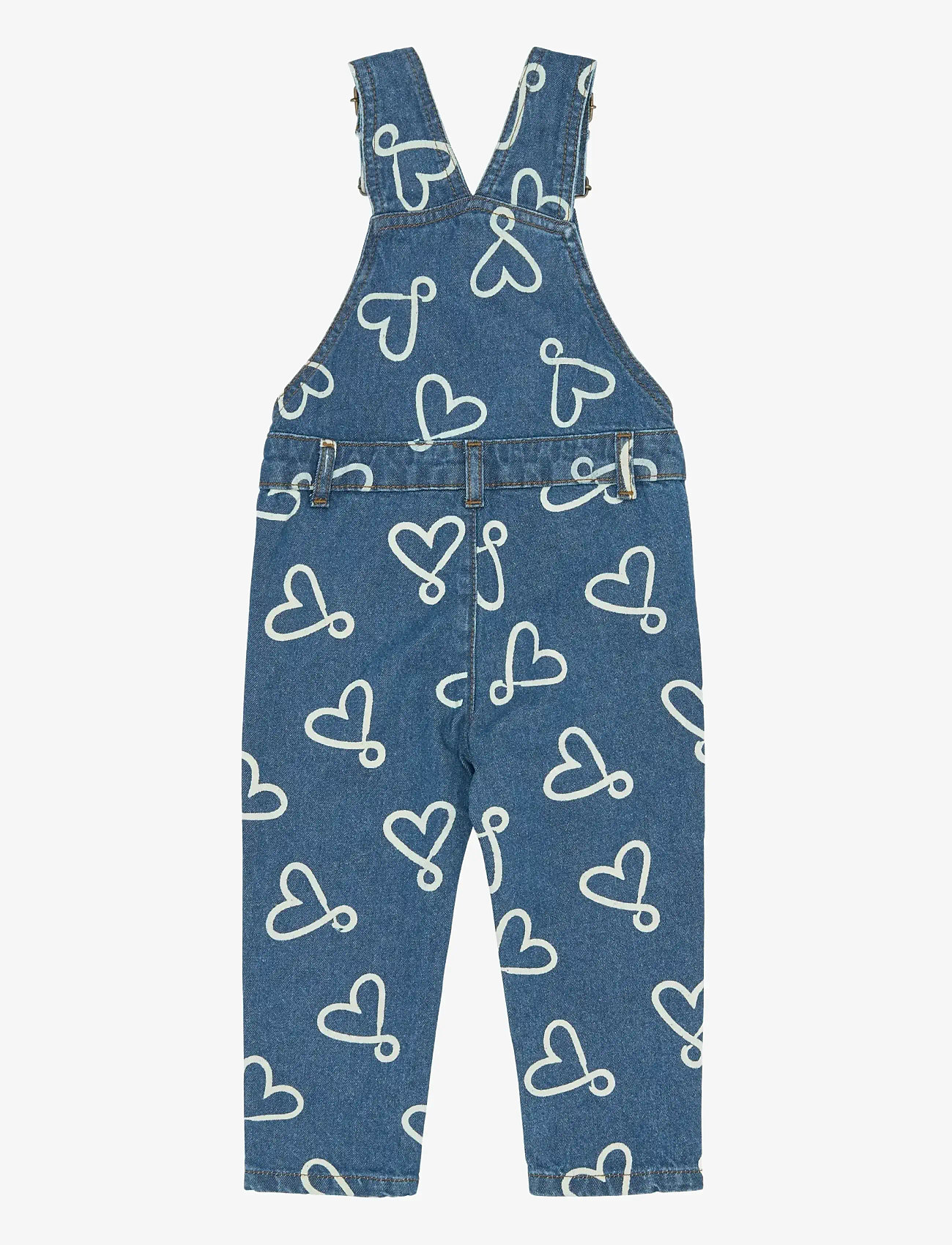 The New - TNSTShea Denim Dungarees - overalls - medium blue denim aop - 2