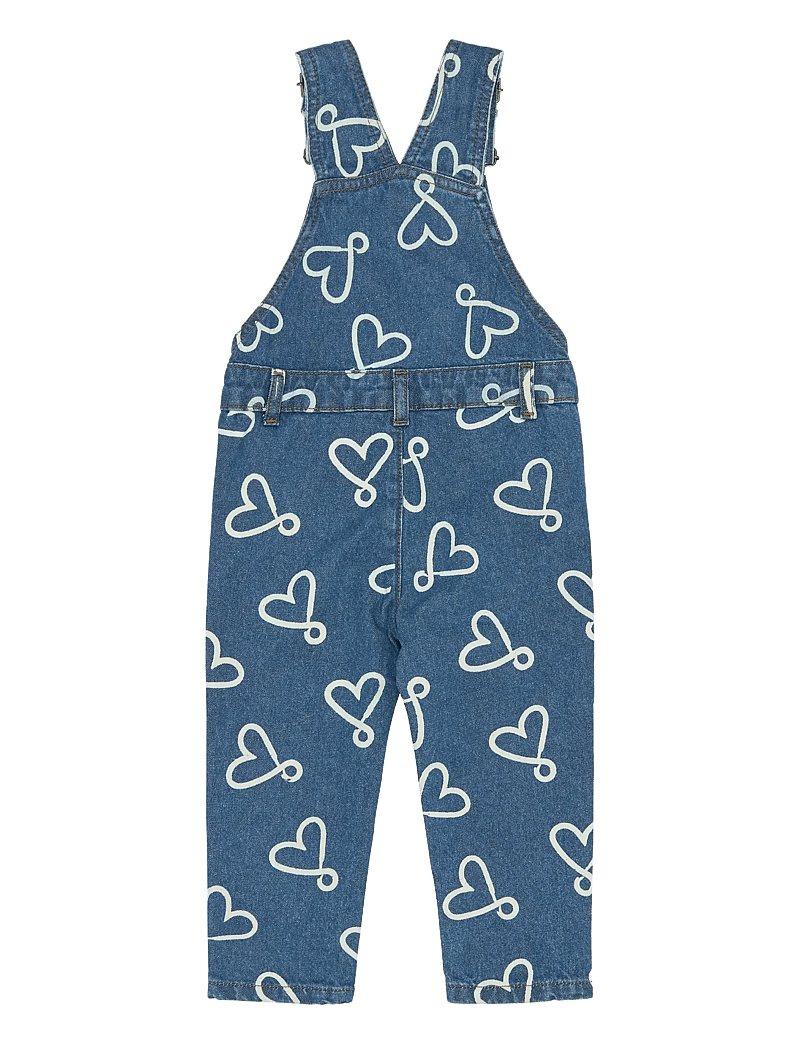 The New - TNSTShea Denim Dungarees - overalls - medium blue denim aop - 2