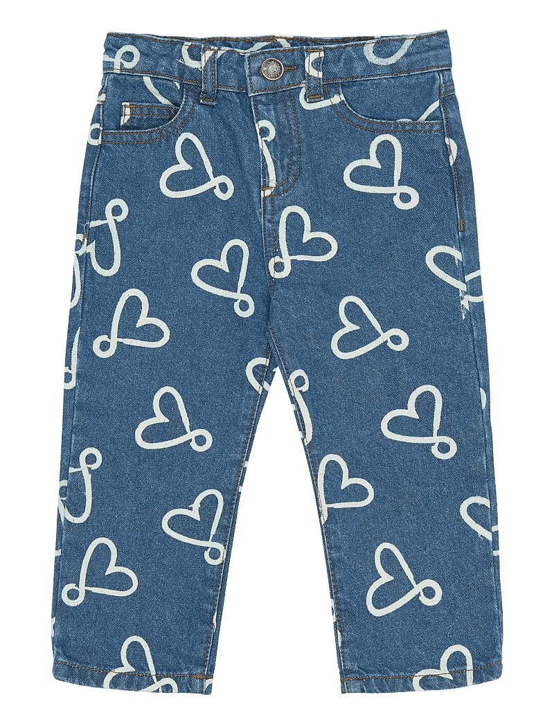 The New - TNSTShea Regular Fit Jeans - regular jeans - medium blue denim aop - 1