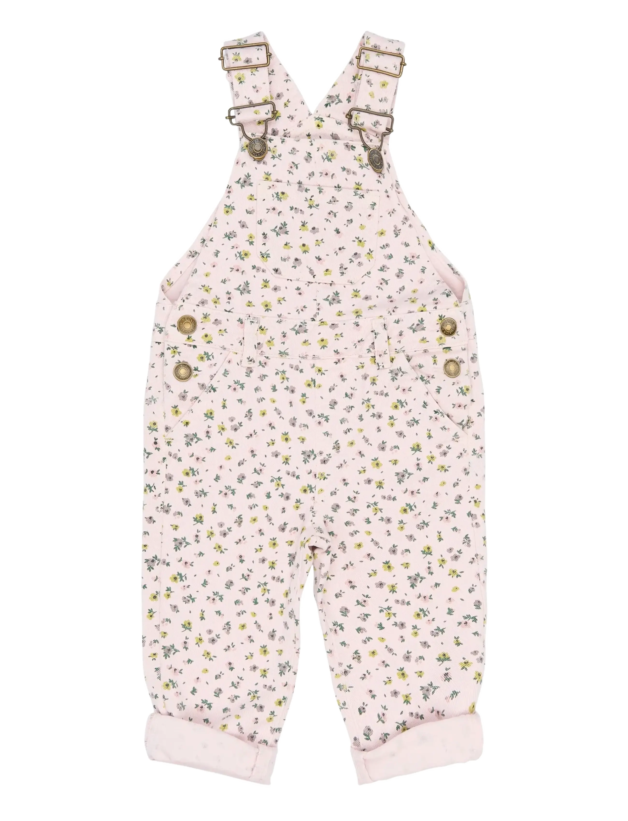The New TNSTSif Denim Dungarees - Riided - LIGHT LILAC AOP / pink/rose