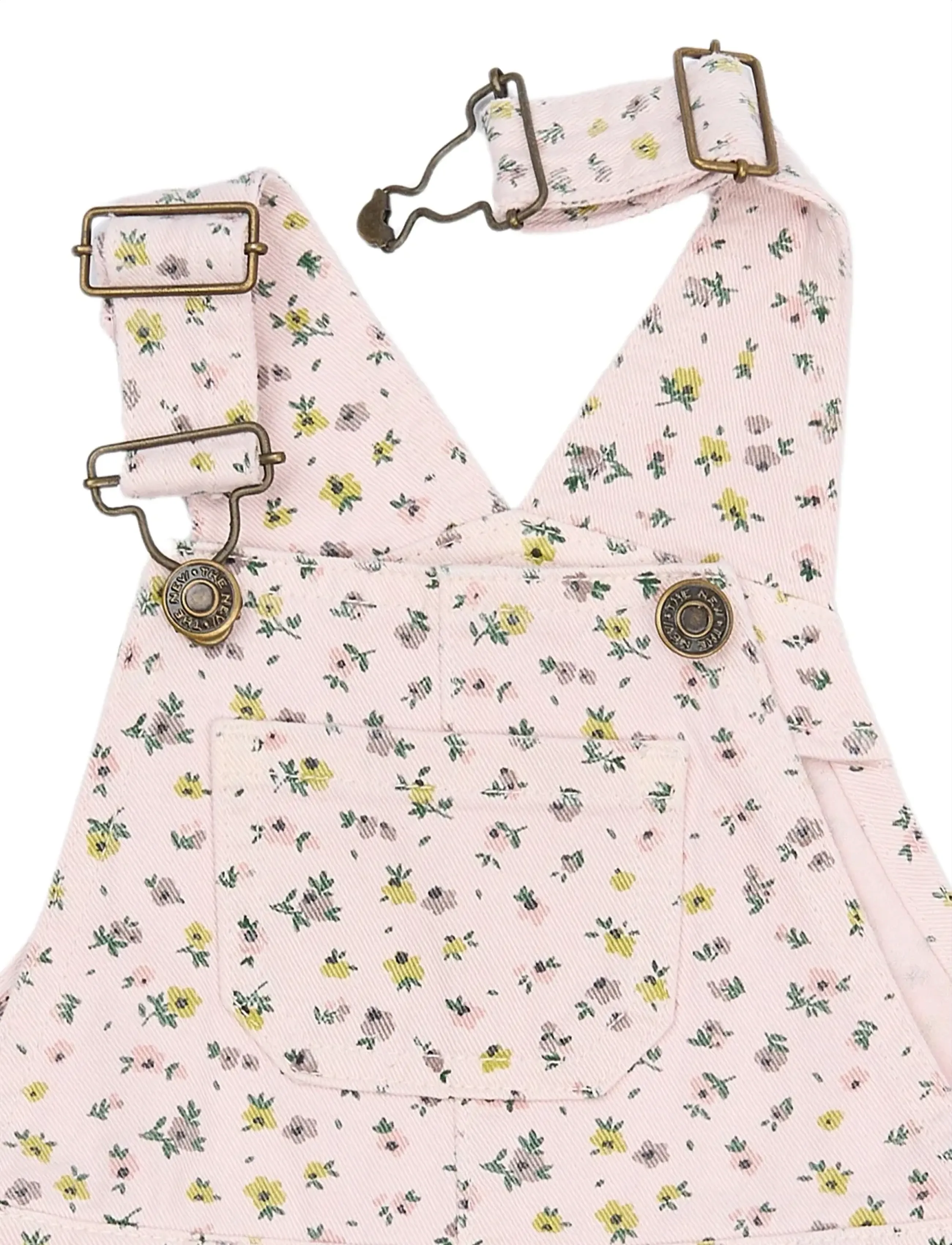 The New - TNSTSif Denim Dungarees - tunked - light lilac aop - 2