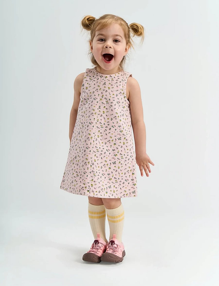 The New - TNSTSif S_L Denim Dress - robes pour bébés sans manches - light lilac aop - 0