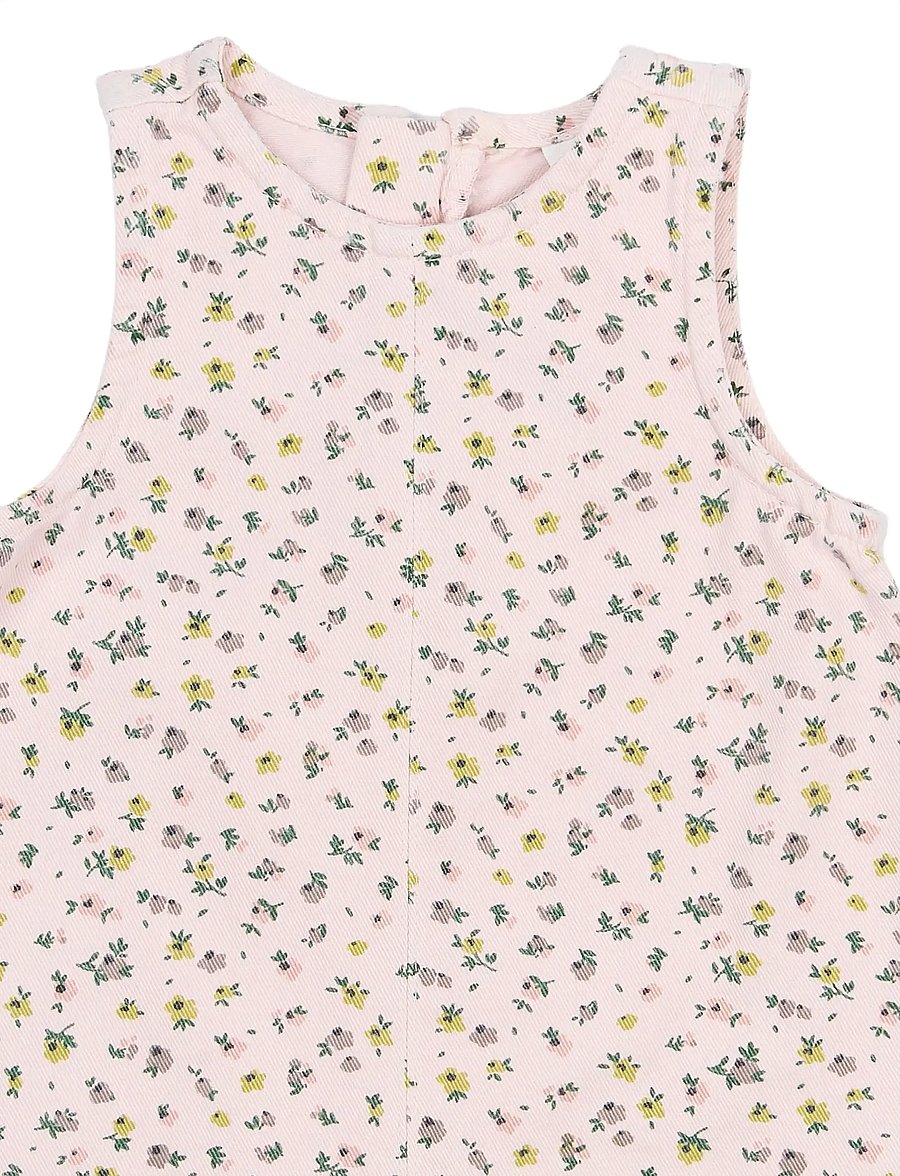 The New - TNSTSif S_L Denim Dress - robes pour bébés sans manches - light lilac aop - 3