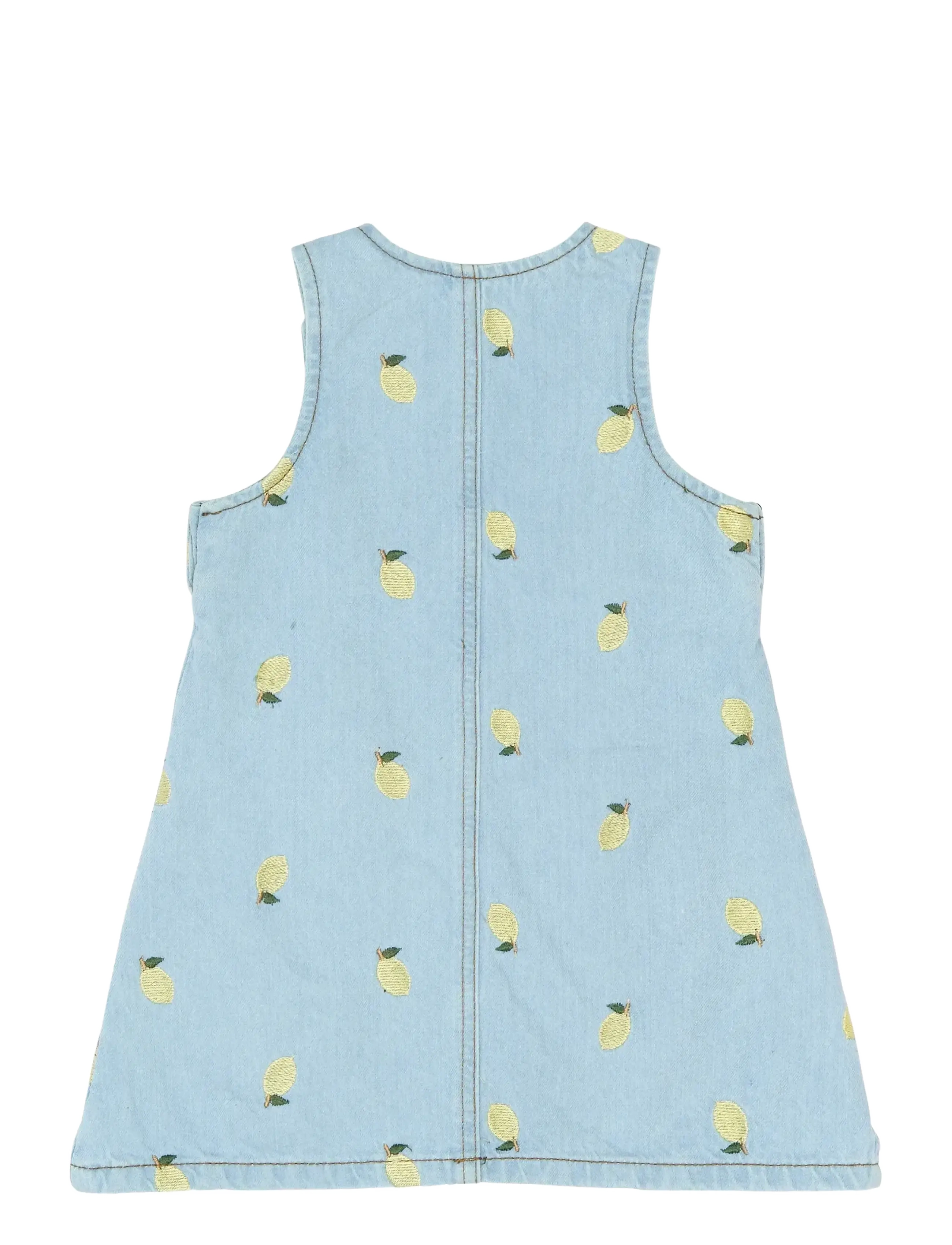 The New - TNSTSaja S_L Denim Dress - teksakleit - light blue denim emb - 2