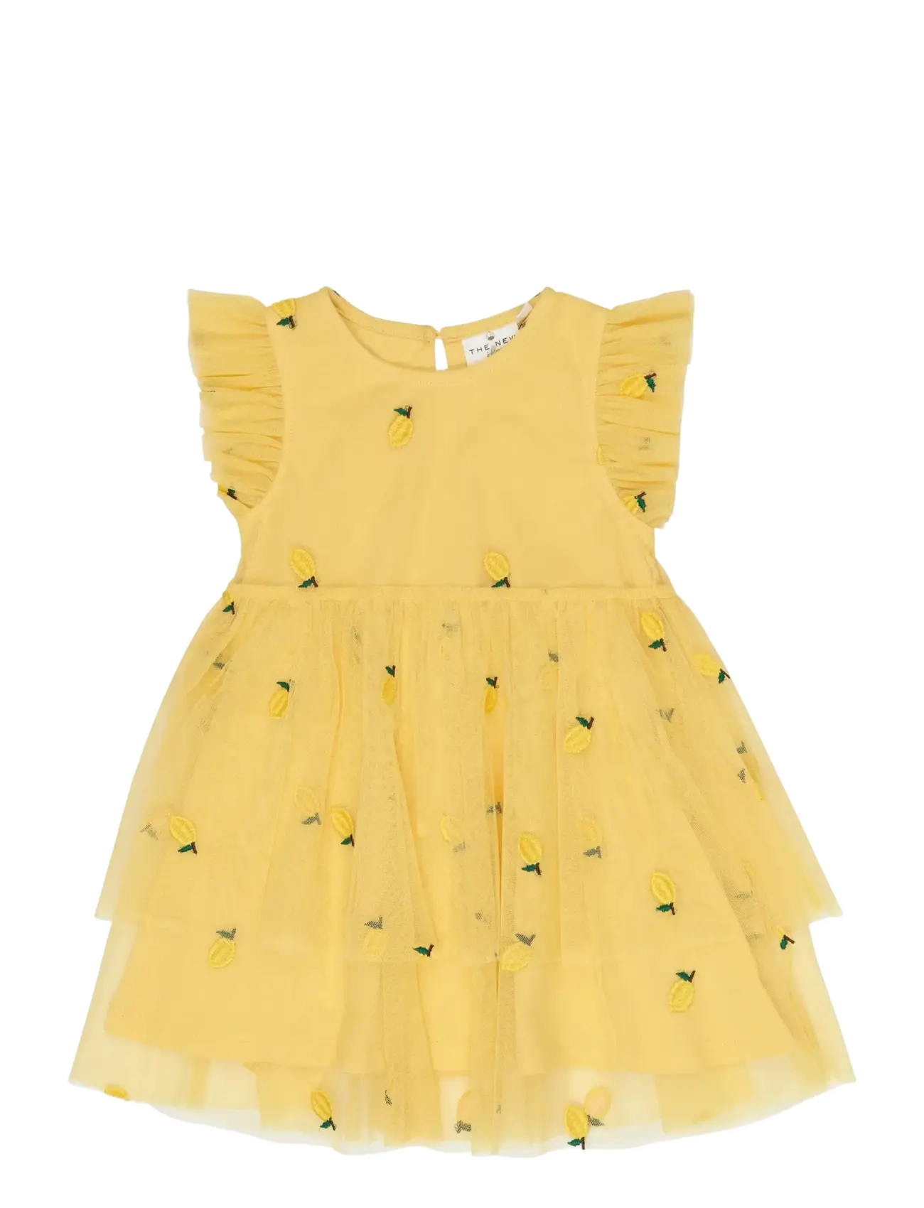 The New TNSTSvea S_L Dress - Kjoler & Nederdele - DUSKY CITRON EMB / yellow