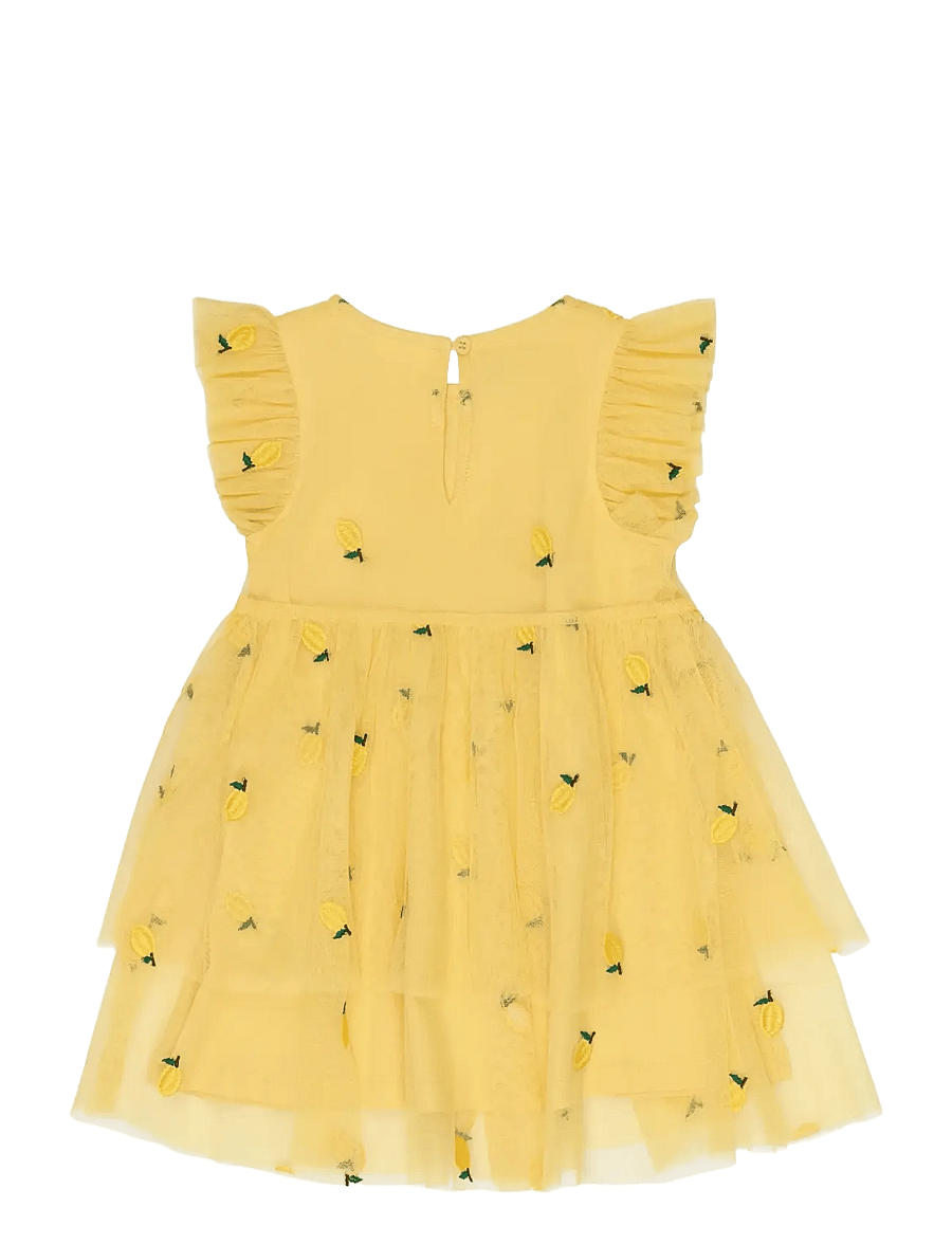The New - TNSTSvea S_L Dress - Ærmeløse babykjoler - dusky citron emb - 2