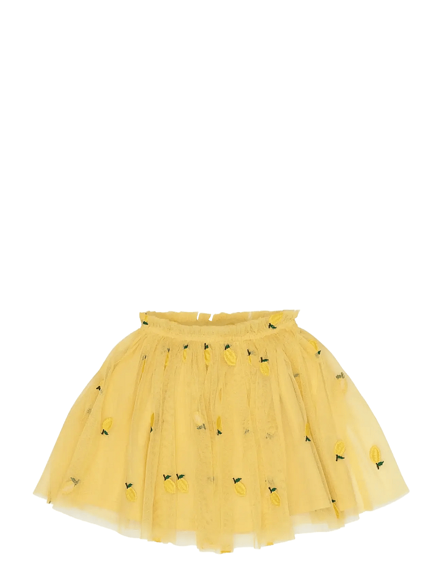 The New - TNSTSvea Skirt - tüllseelik - dusky citron emb - 0