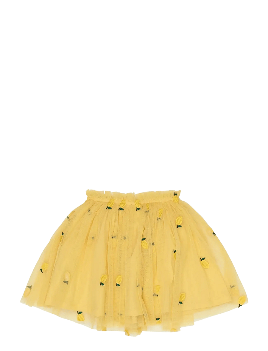 The New - TNSTSvea Skirt - tüllseelik - dusky citron emb - 1