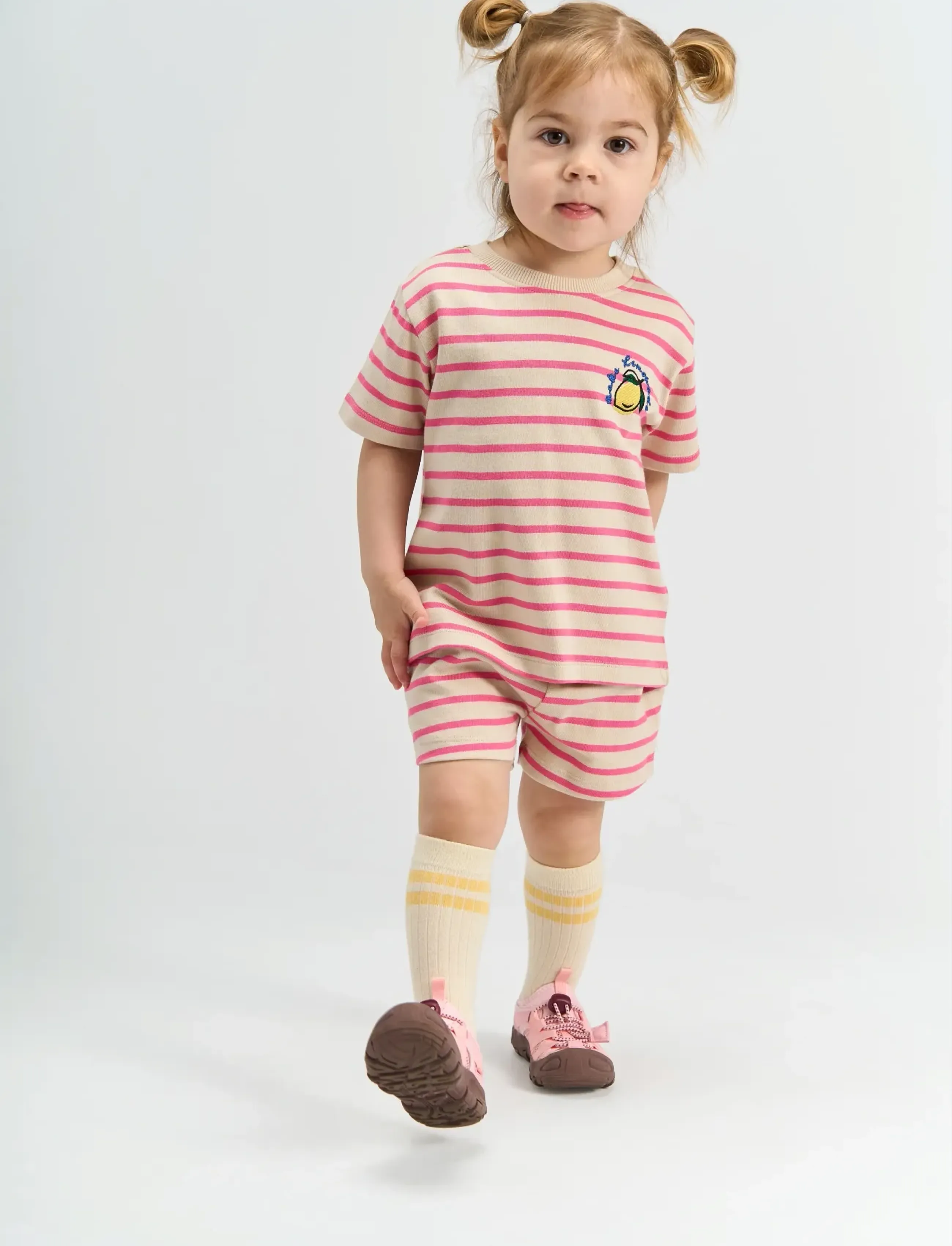 The New TNSTSannah Shorts - Underdele - CARMINE ROSE STRIPED / pink/rose