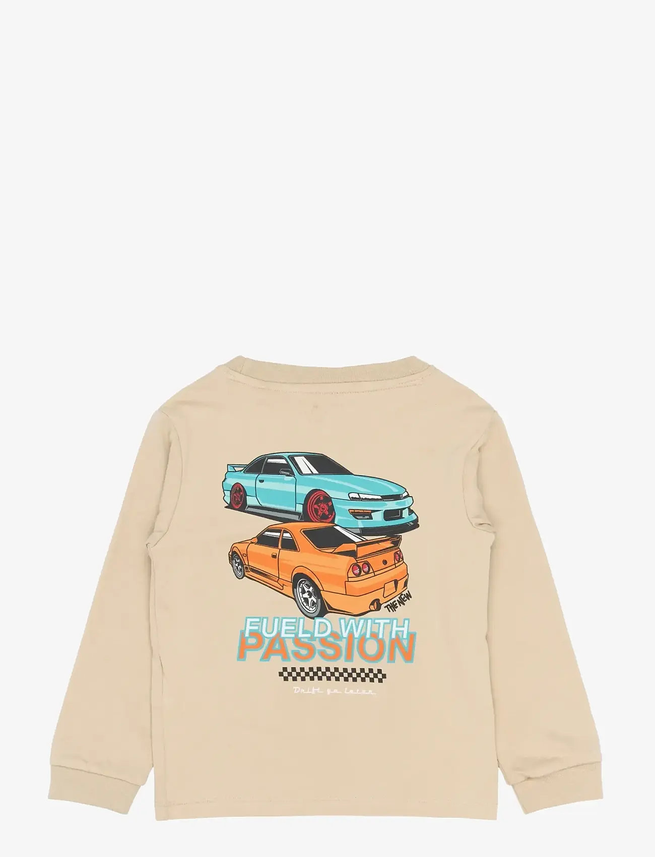 The New - TNSTSutton L_S Tee - sweatshirts - humus - 1