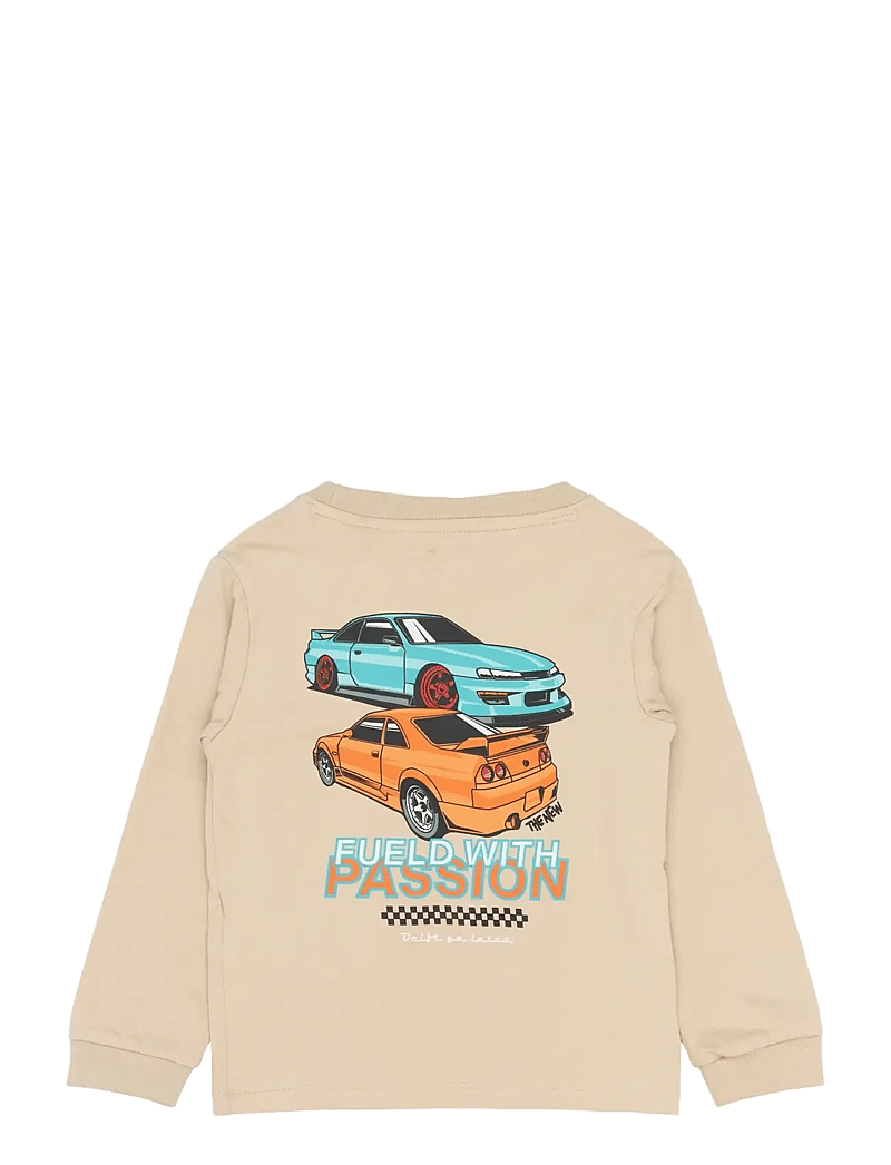 The New - TNSTSutton L_S Tee - sweatshirts - humus - 1