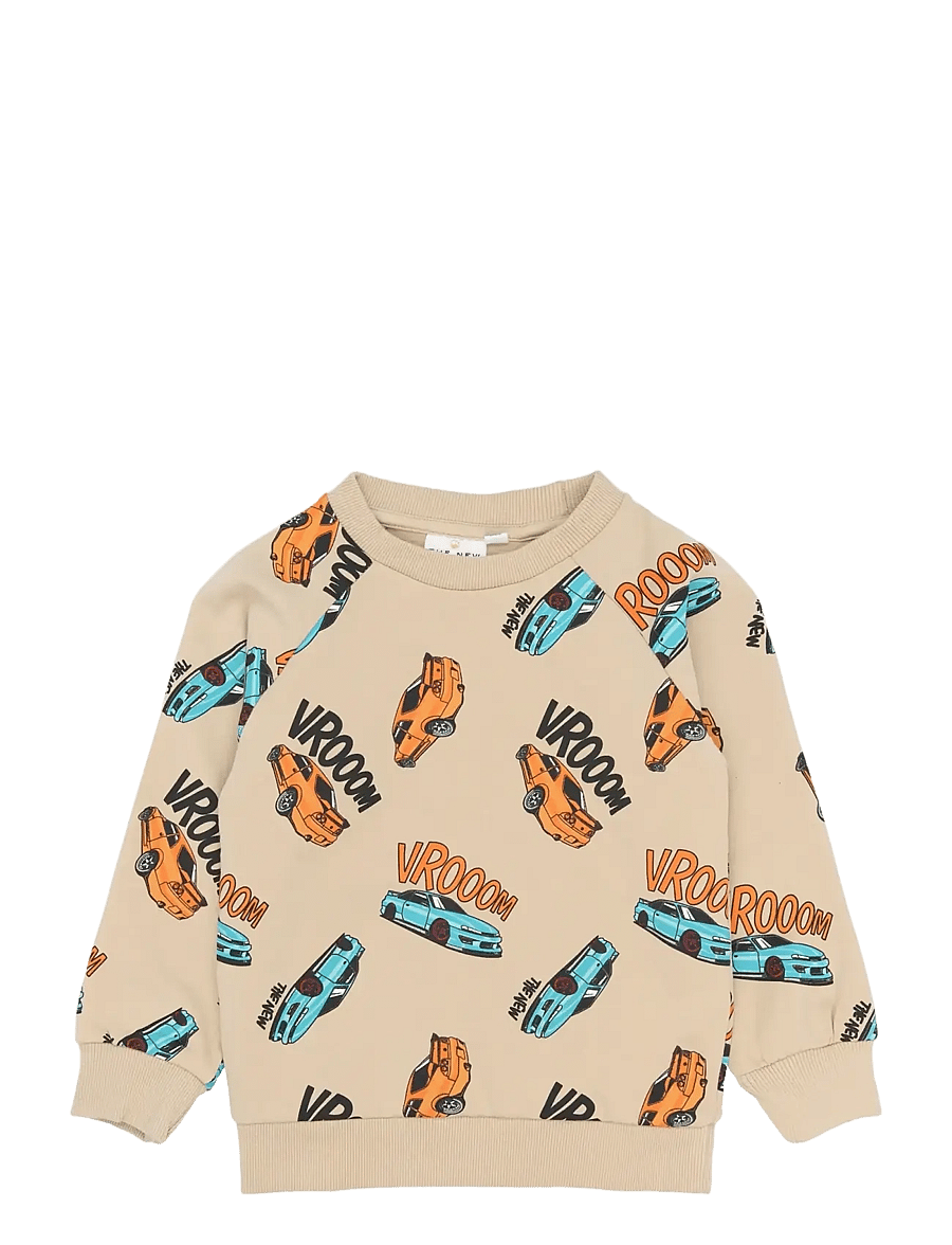 The New - TNSTSullivan Sweatshirt - dressipluusid - humus aop - 0