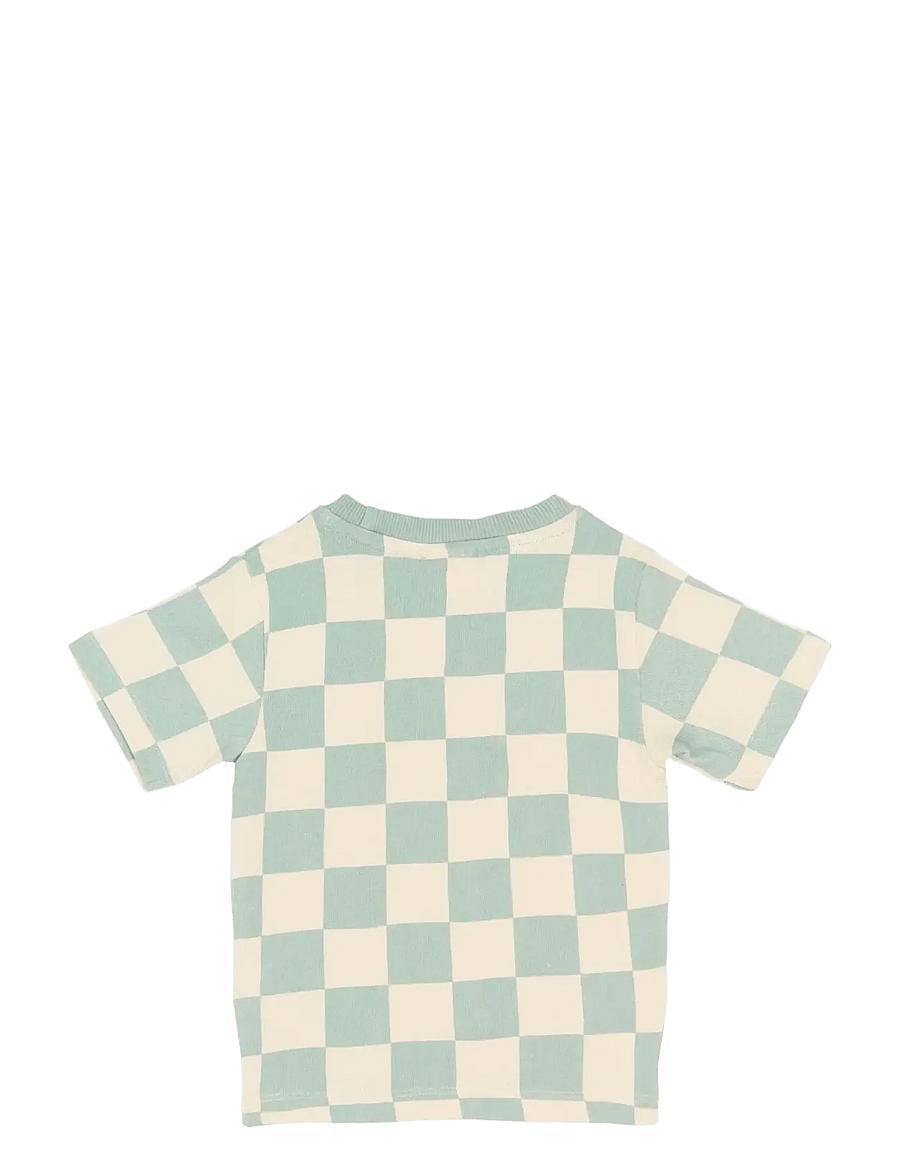 The New - TNSTSebastian OS S_S Tee - lühikeste varrukatega t-särgid - aqua gray aop - 2