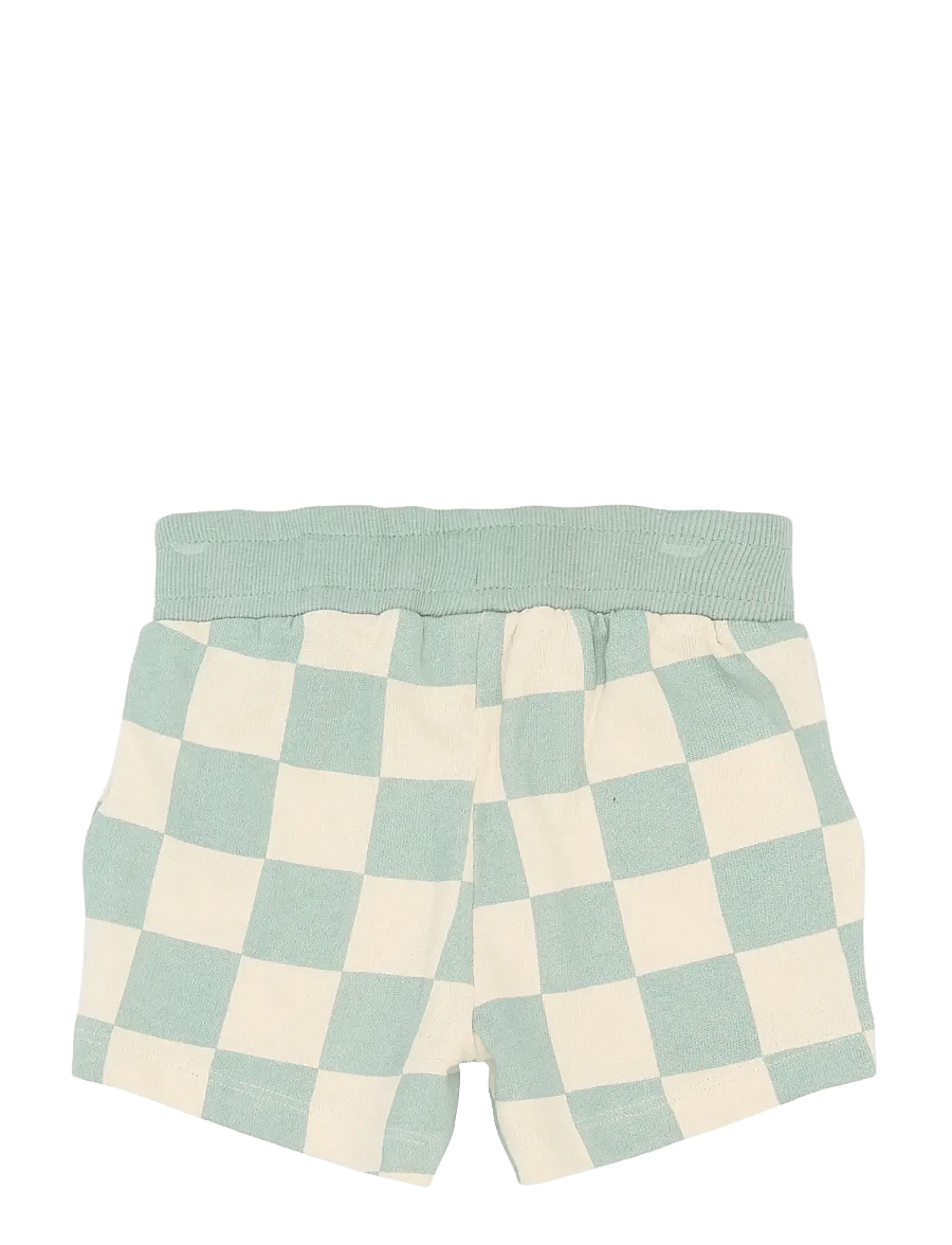 The New - TNSTSebastian Shorts - sweatshorts - aqua gray aop - 2