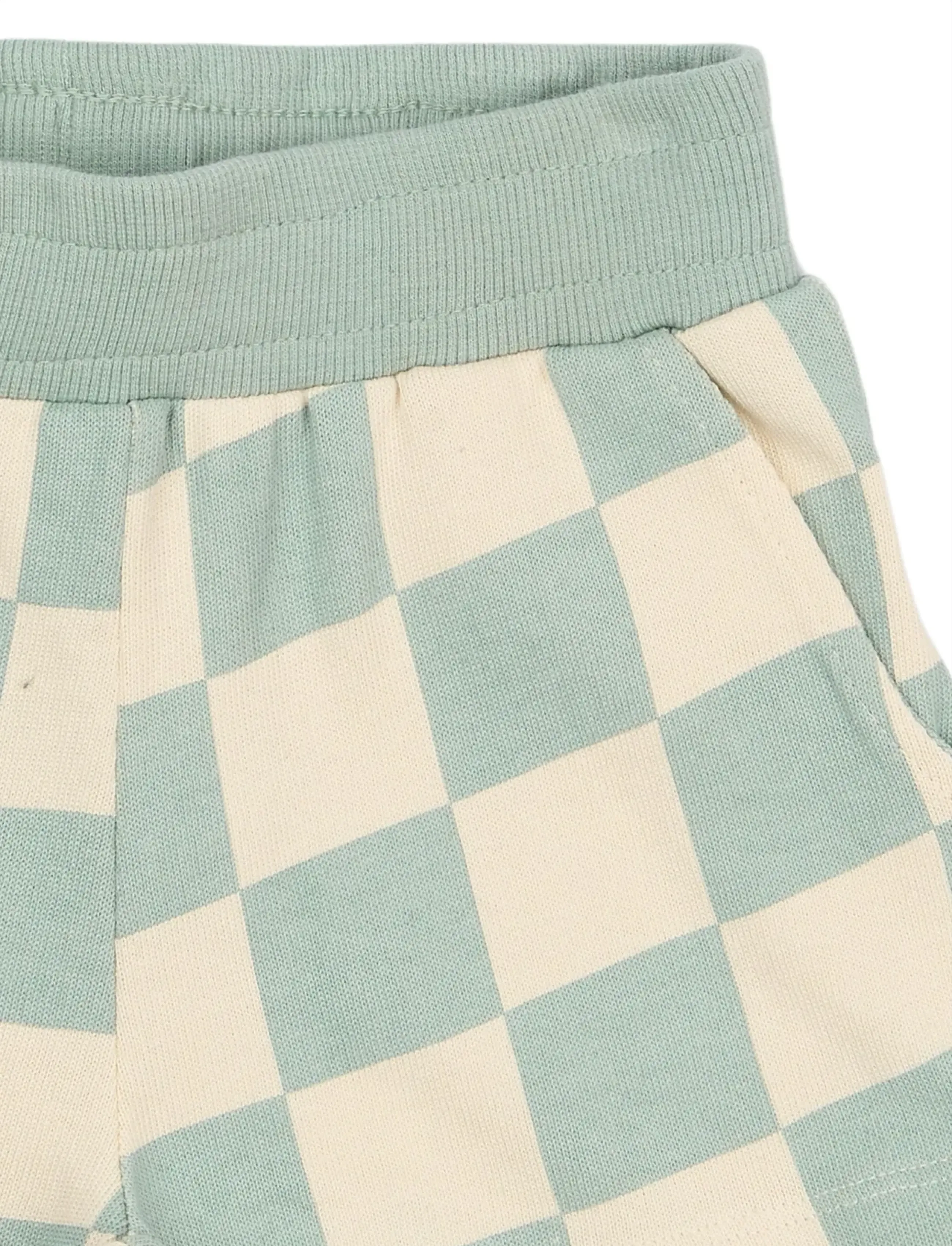 The New - TNSTSebastian Shorts - sweatshorts - aqua gray aop - 3