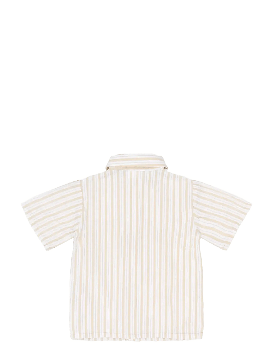 The New - TNSTSmitty S_S Shirt - lühikeste varrukatega särgid - humus striped - 2