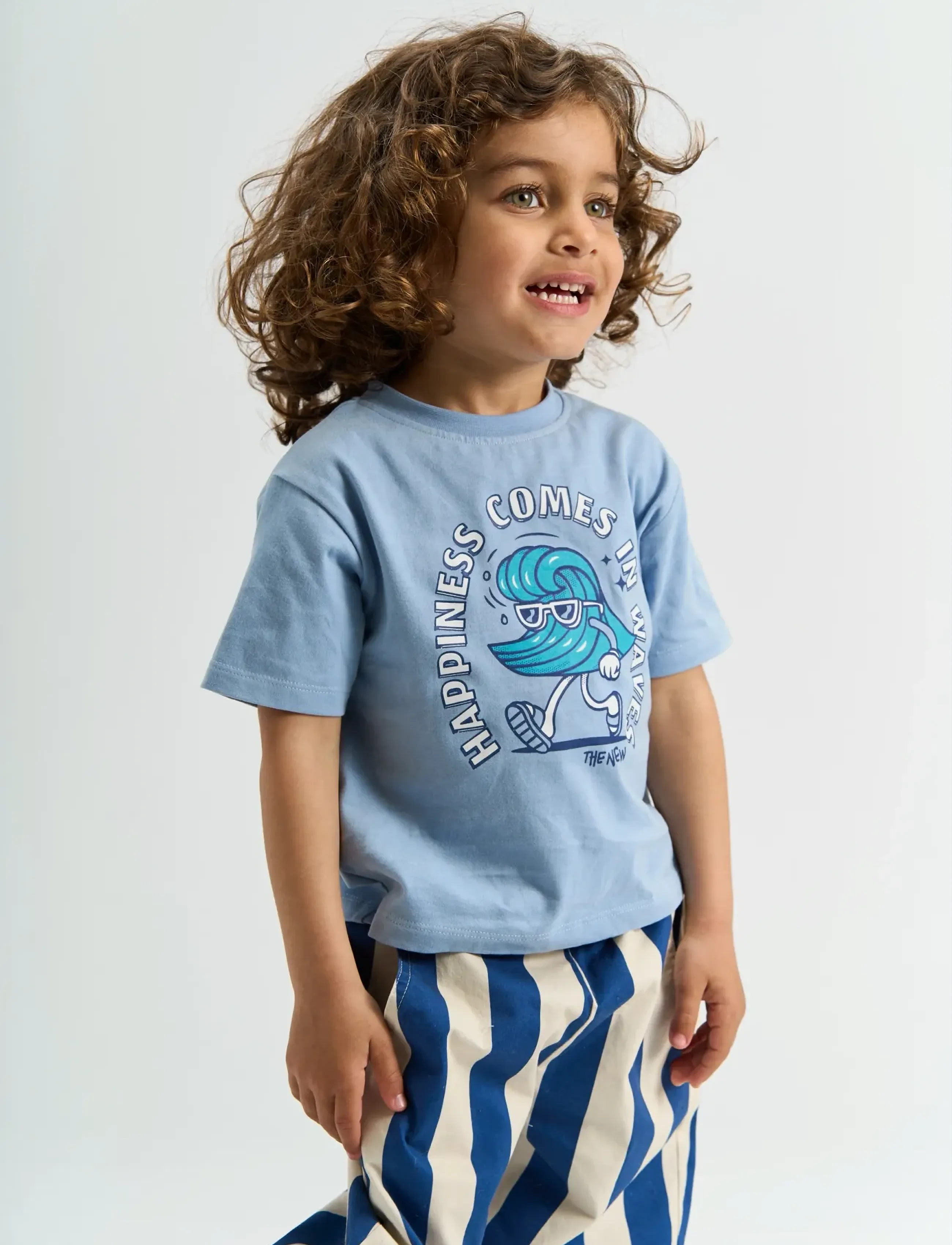 The New - TNSTSeaton OS S_S Tee - krótki rękaw - forever blue - 3