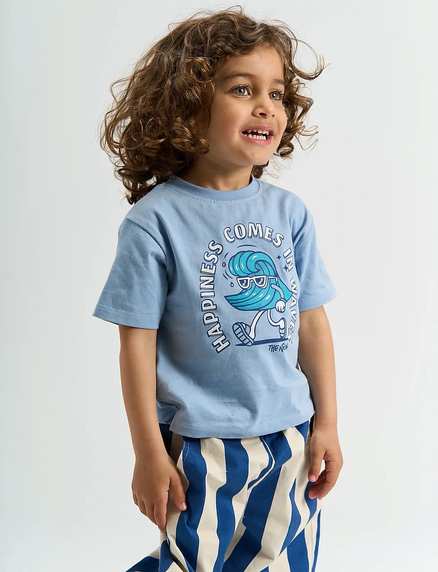 The New - TNSTSeaton OS S_S Tee - krótki rękaw - forever blue - 3