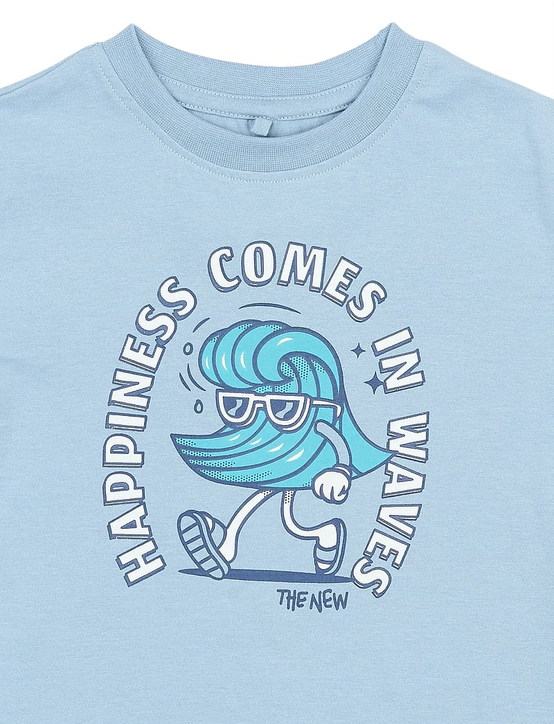 The New - TNSTSeaton OS S_S Tee - kortærmede t-shirts - forever blue - 4