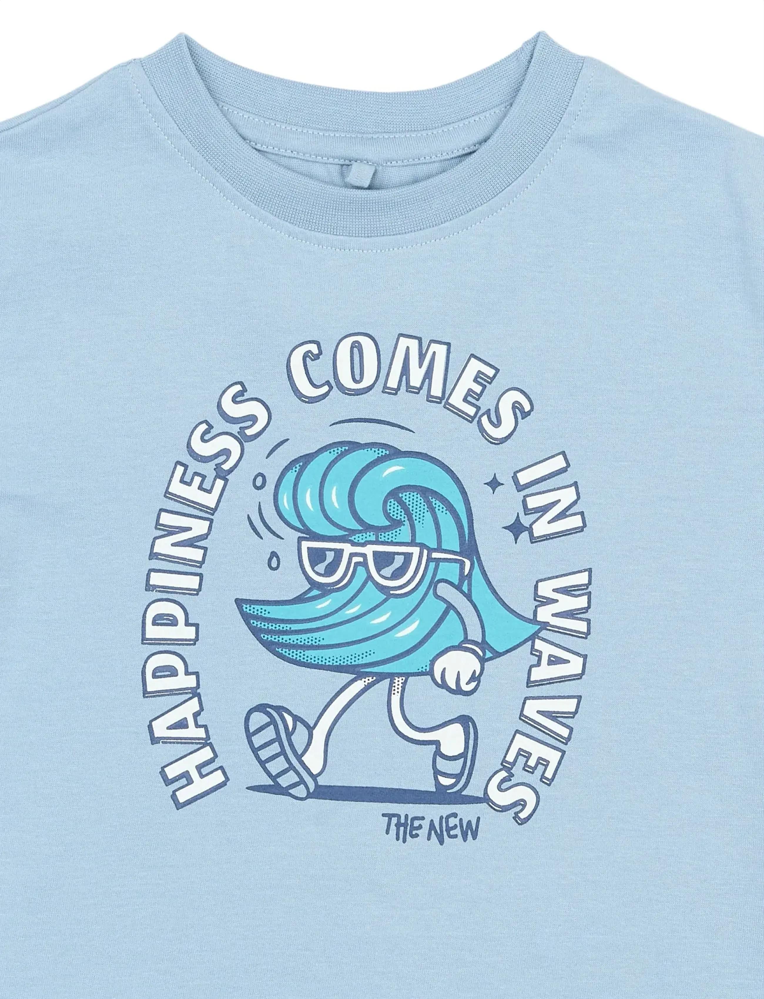 The New - TNSTSeaton OS S_S Tee - krótki rękaw - forever blue - 4
