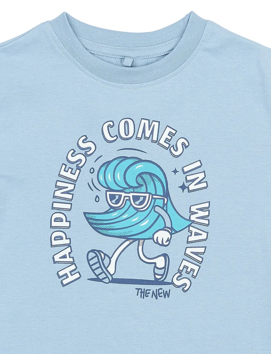 The New - TNSTSeaton OS S_S Tee - krótki rękaw - forever blue - 4