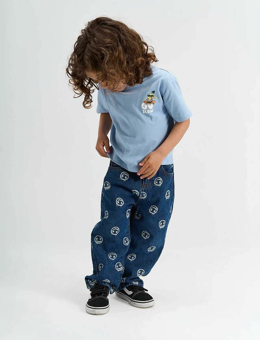 The New - TNSTStanley OS S_S Tee - kortærmede t-shirts - forever blue - 0