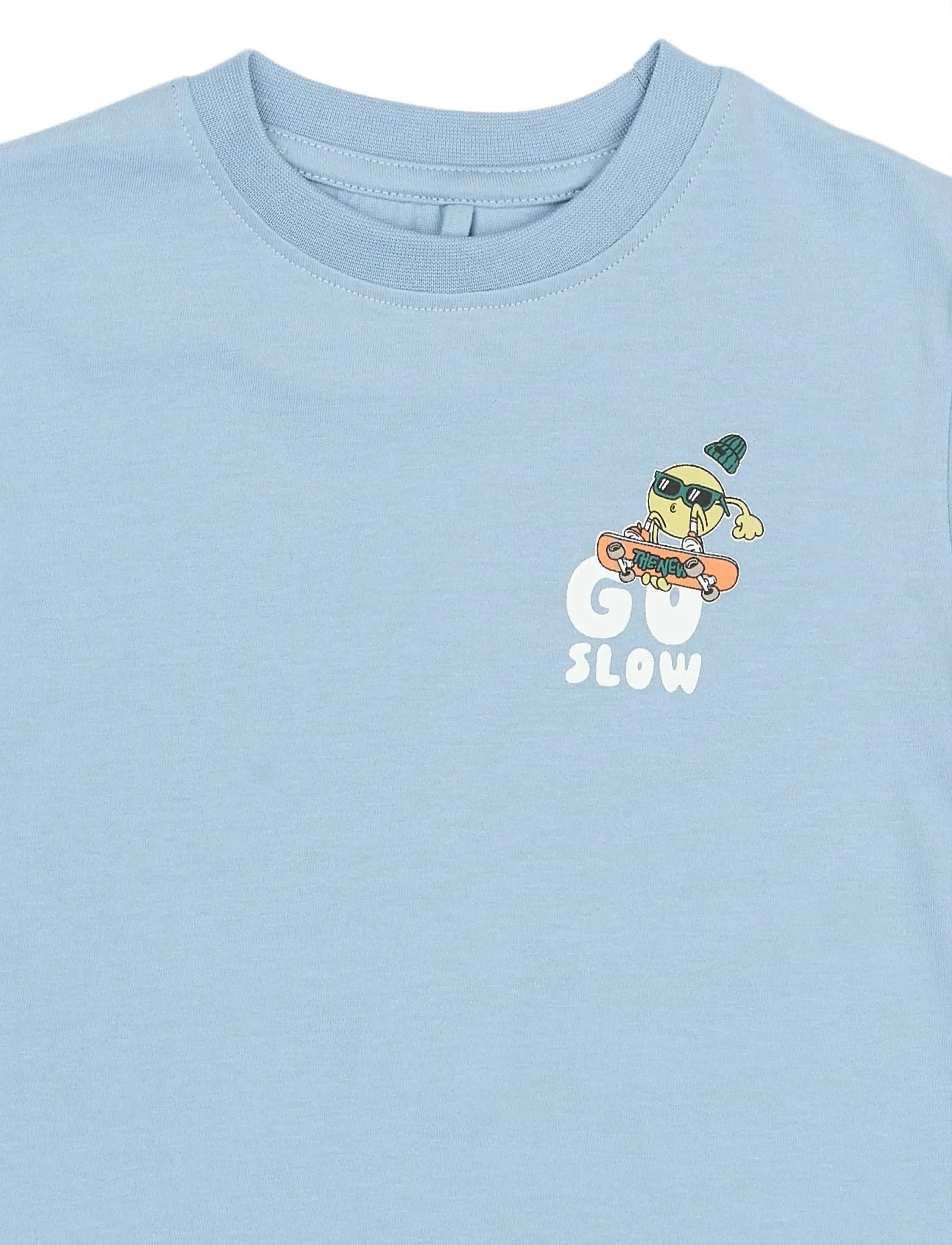 The New - TNSTStanley OS S_S Tee - t-shirts - forever blue - 4