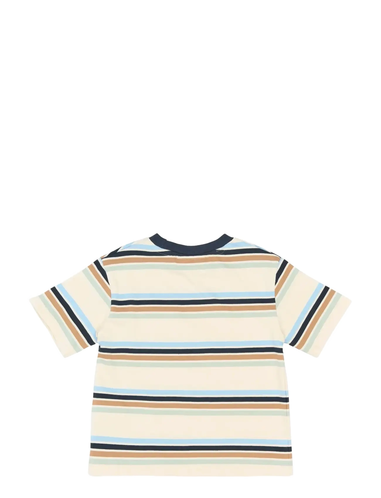 The New - TNSTStuart OS S_S Tee - kortärmade t-shirts - gardenia striped - 2