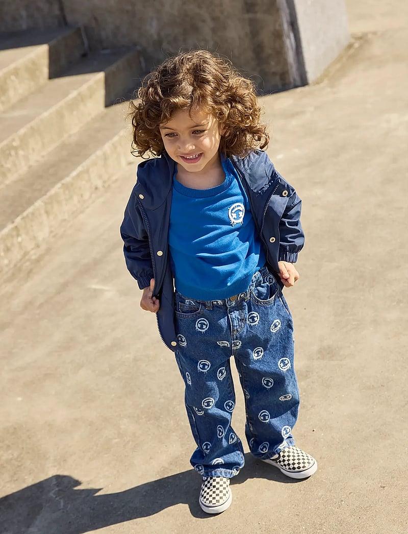 The New - TNSTSpero Baggy Fit Jeans - loose jeans - medium blue denim aop - 4