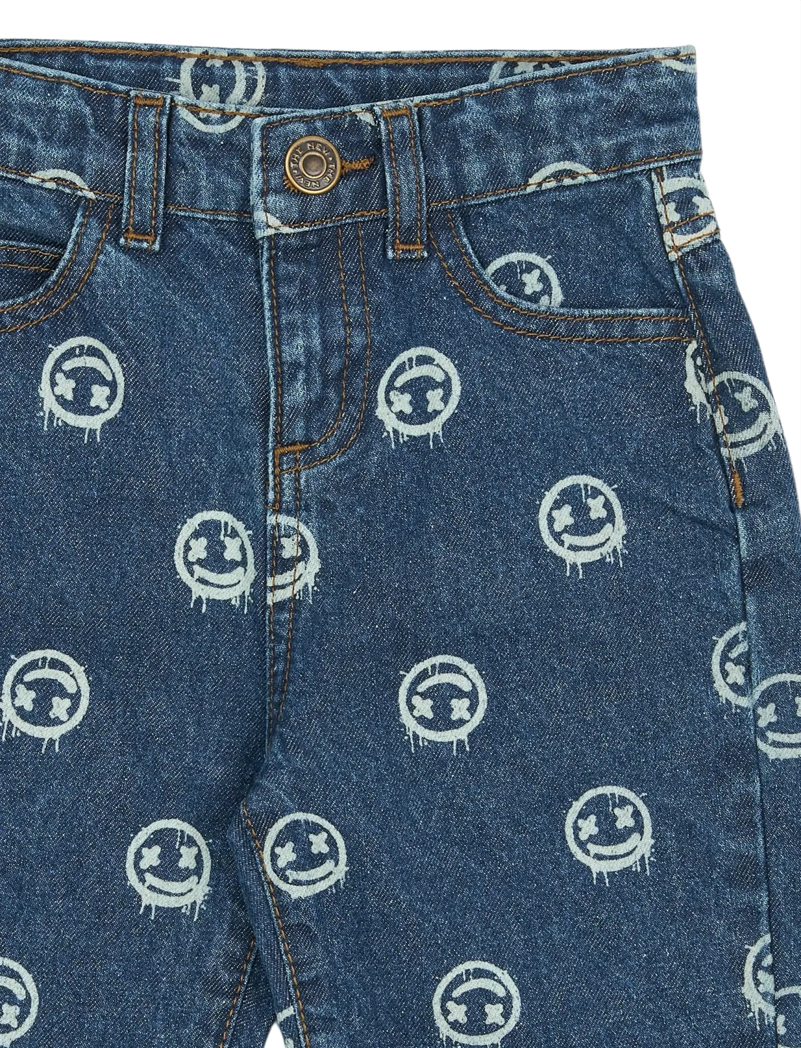 The New - TNSTSpero Baggy Fit Jeans - loose jeans - medium blue denim aop - 5