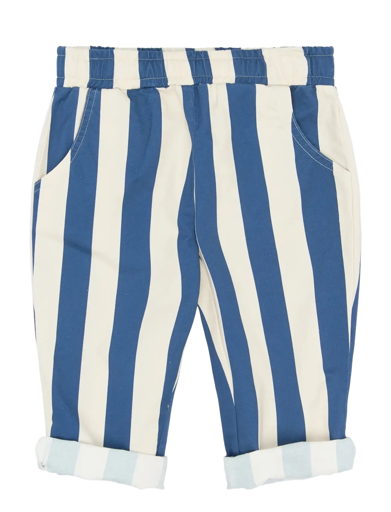 The New TNSTSilas Baggy Pants - Kids 98-134 - TRUE BLUE STRIPED / blue