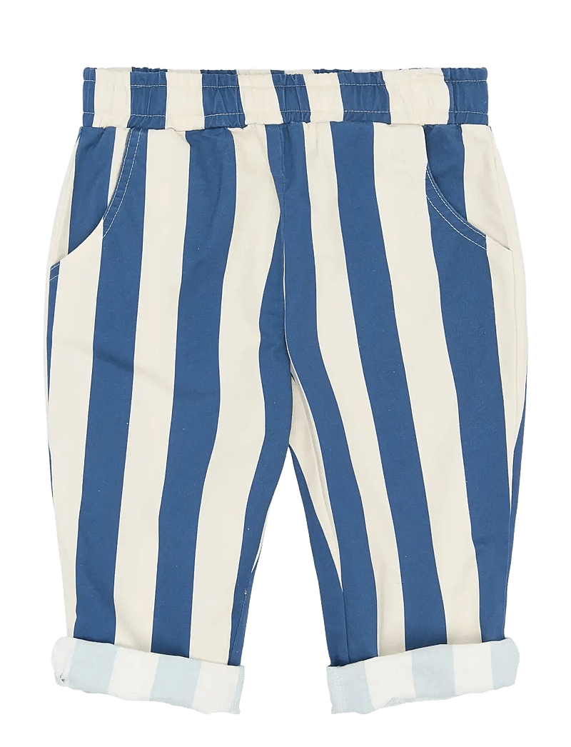 The New - TNSTSilas Baggy Pants - dressipüksid - true blue striped - 1