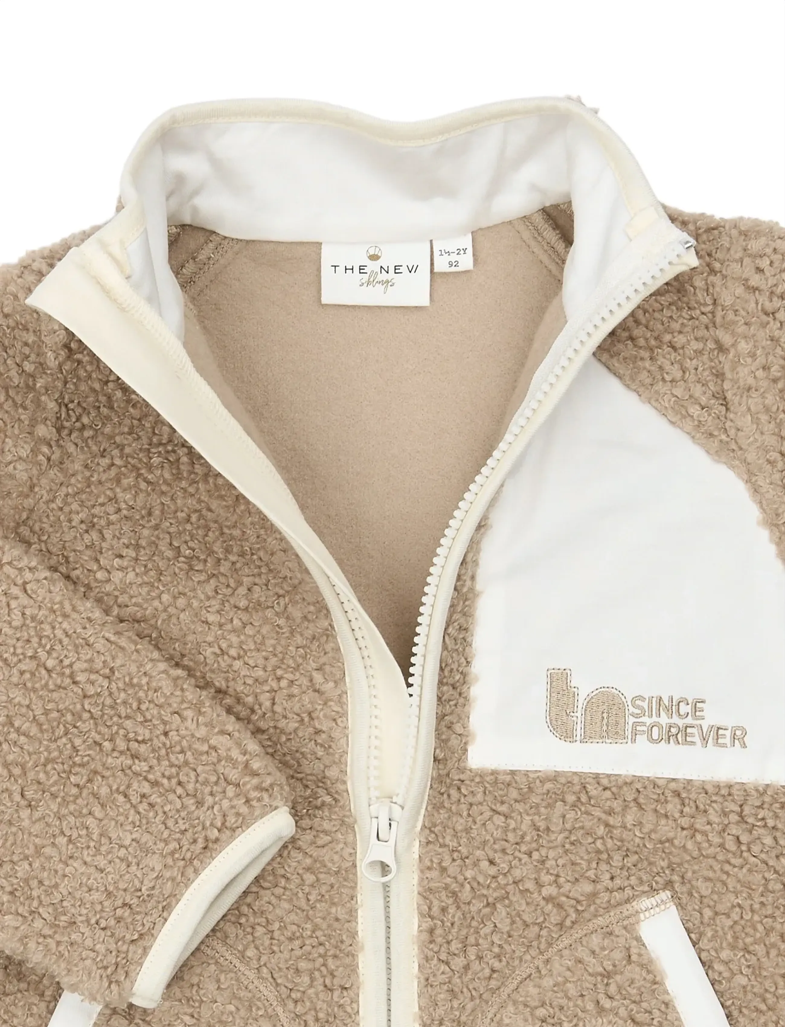 The New - TNSTStormy Uni Teddy Jacket - fleecejacken - gardenia - 2