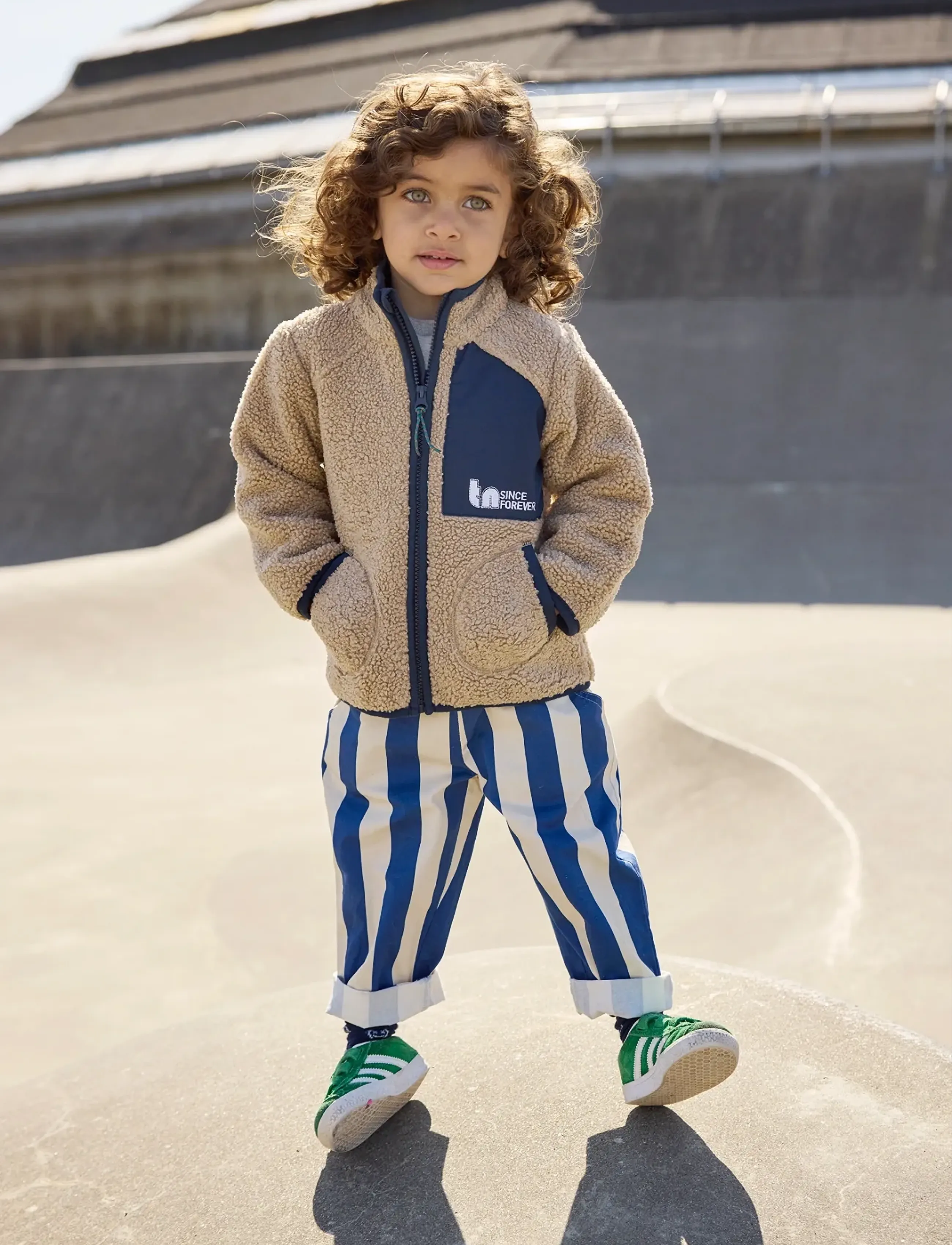 The New - TNSTStormy Uni Teddy Jacket - efterårsjakker - navy blazer - 4