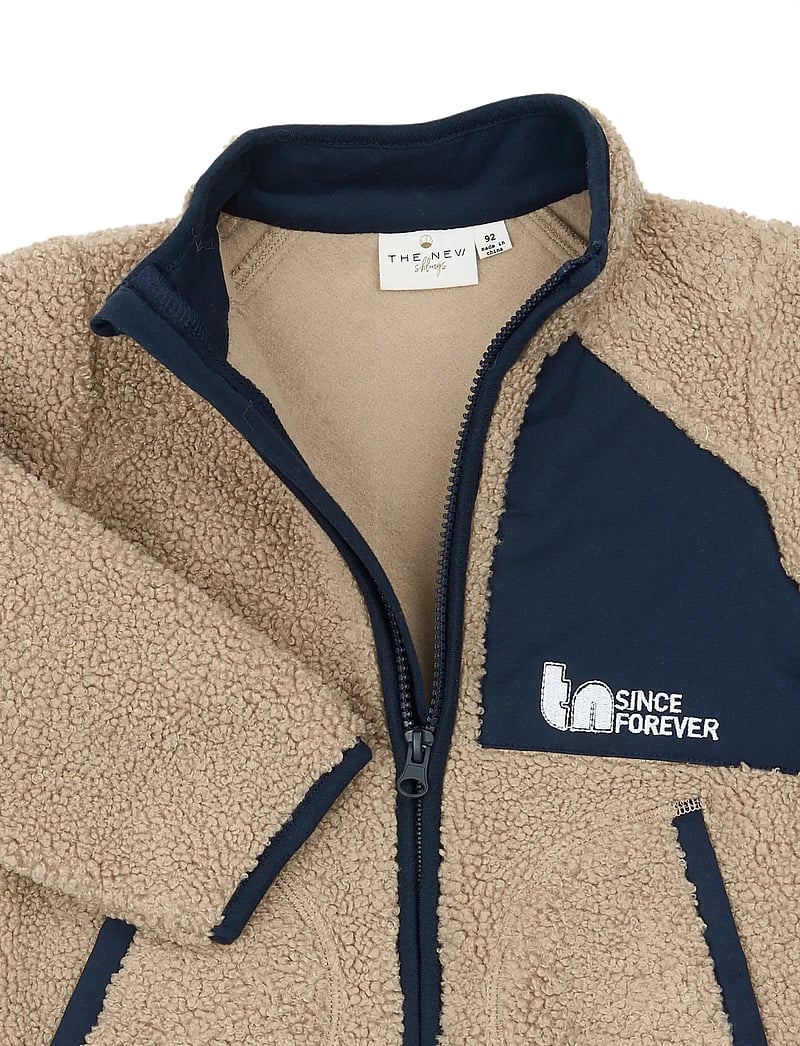 The New - TNSTStormy Uni Teddy Jacket - fleecejakker - navy blazer - 5